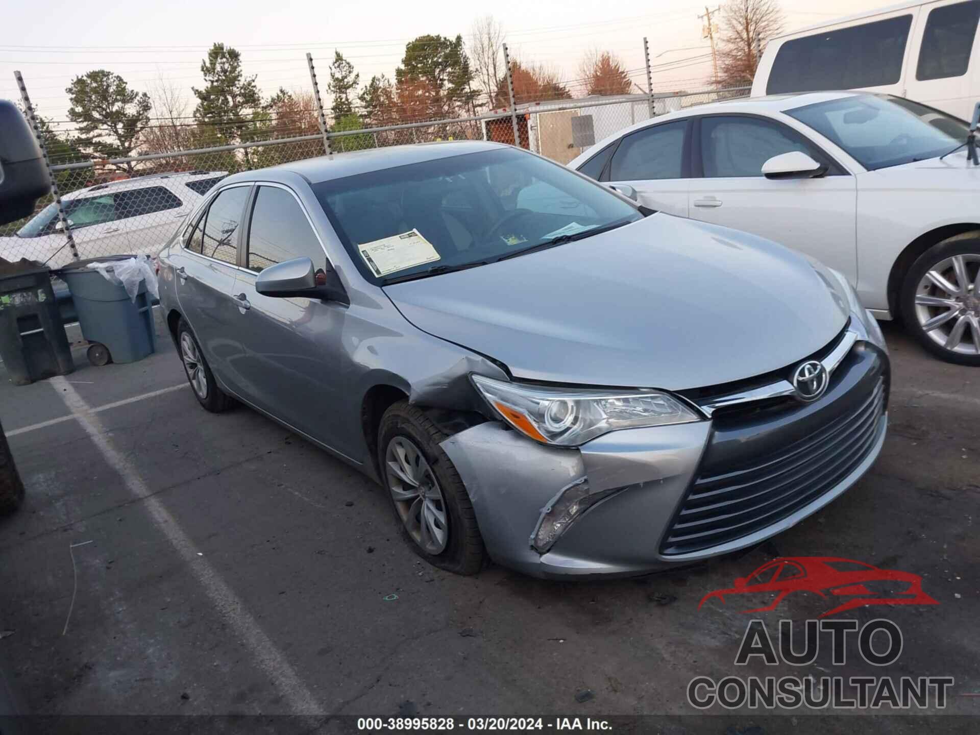 TOYOTA CAMRY 2016 - 4T4BF1FK0GR523187