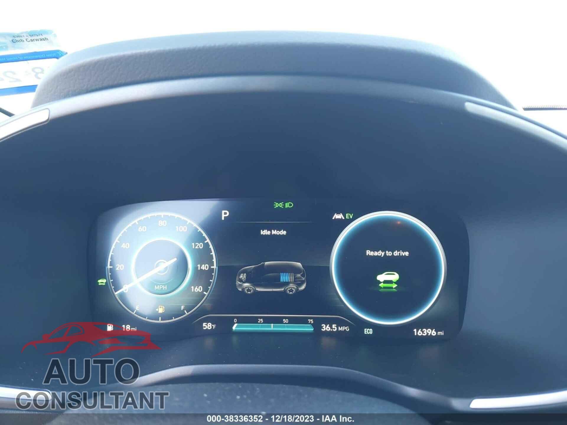HYUNDAI SANTA FE HYBRID 2022 - KM8S2DA12NU053473