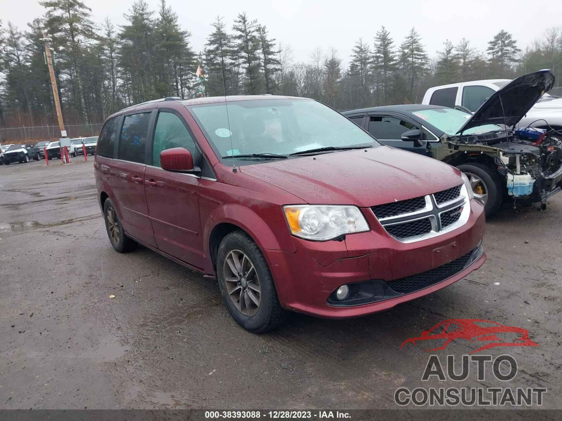 DODGE GRAND CARAVAN 2017 - 2C4RDGCG6HR813731