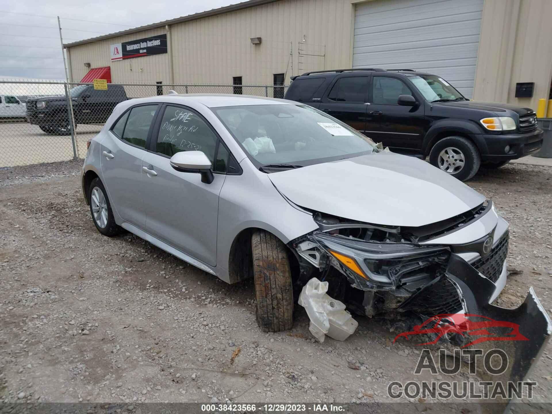 TOYOTA COROLLA 2023 - JTND4MBE4P3197166