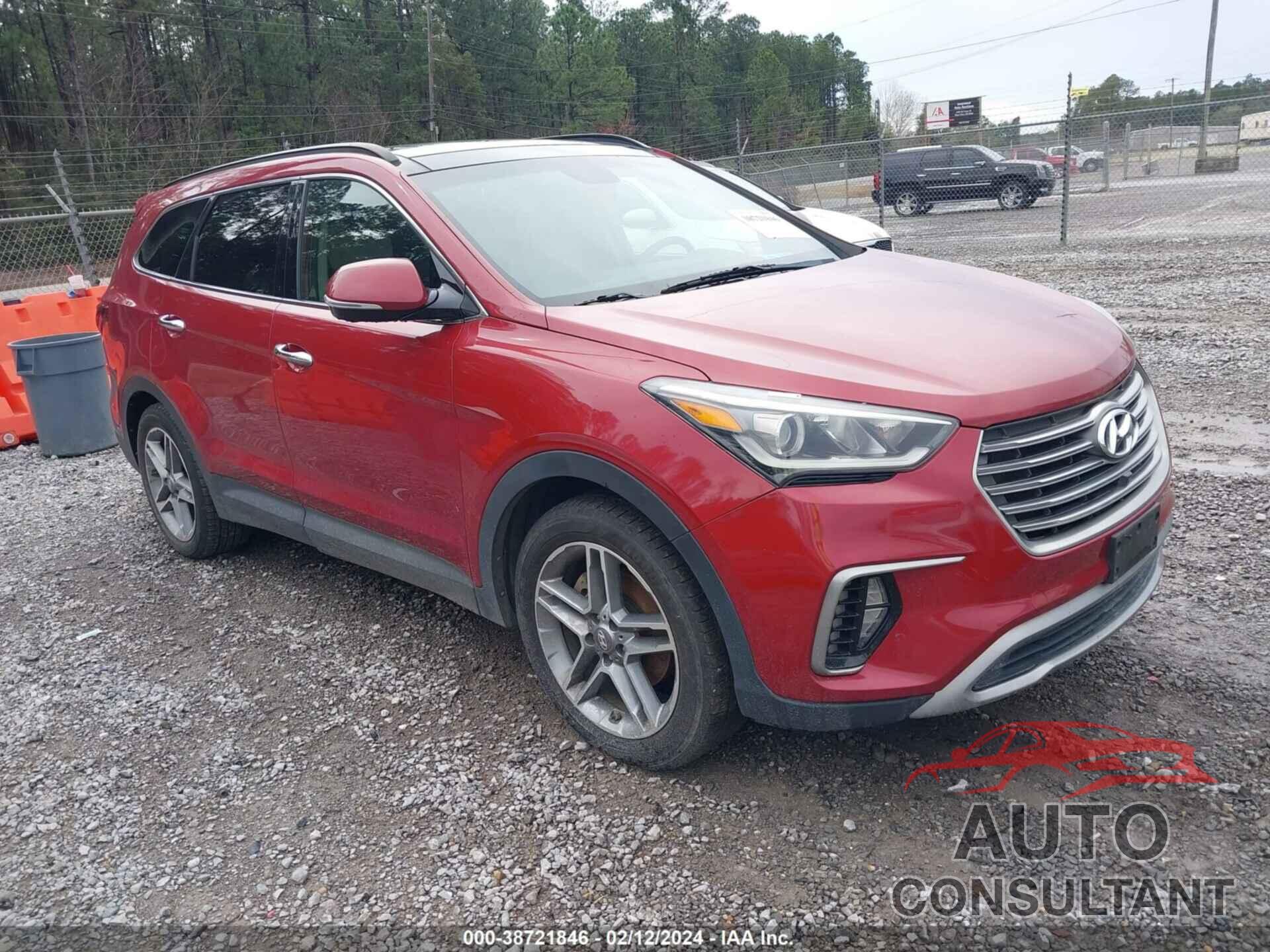 HYUNDAI SANTA FE 2017 - KM8SR4HF6HU193351