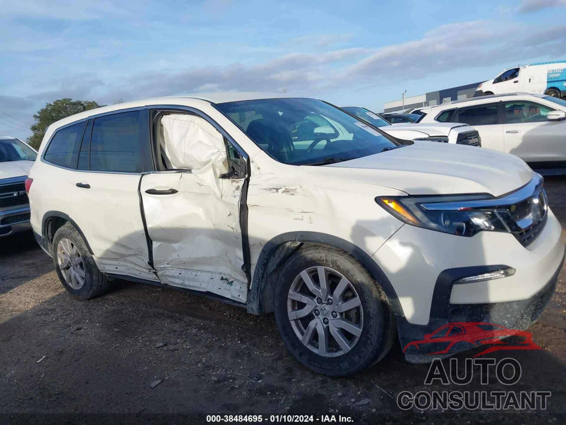 HONDA PILOT 2019 - 5FNYF5H19KB030923