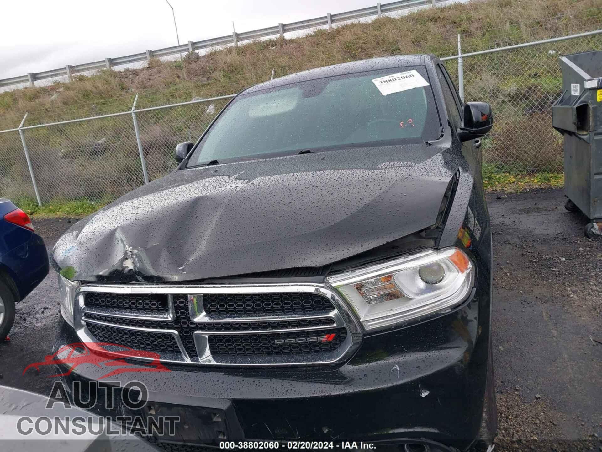DODGE DURANGO 2018 - 1C4RDJAG8JC282675