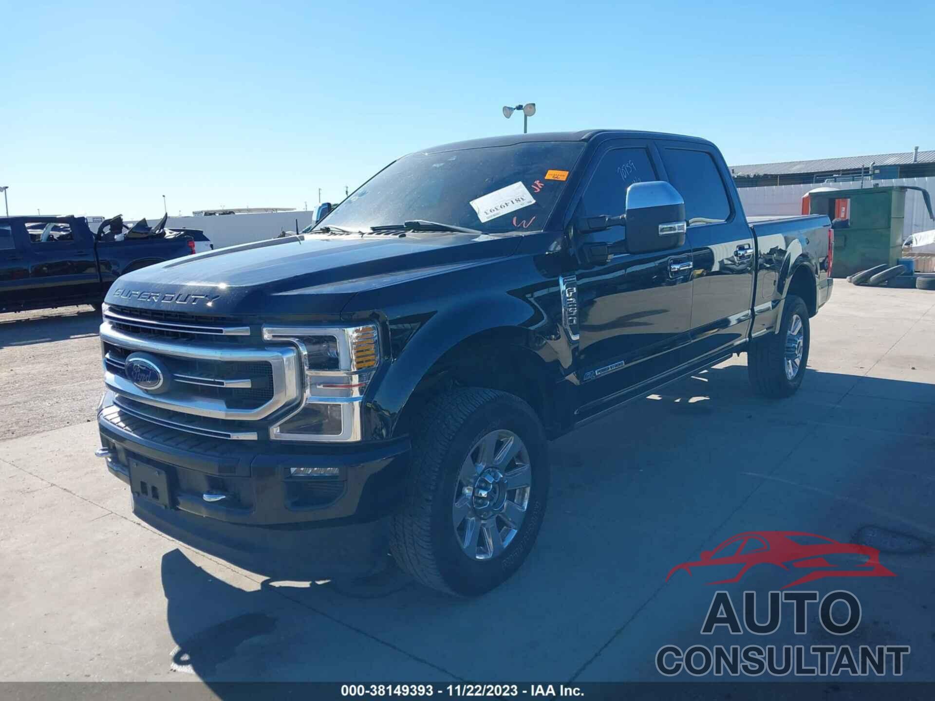 FORD SUPER DUTY F-250 SRW 2021 - 1FT8W2BT4MEC26183