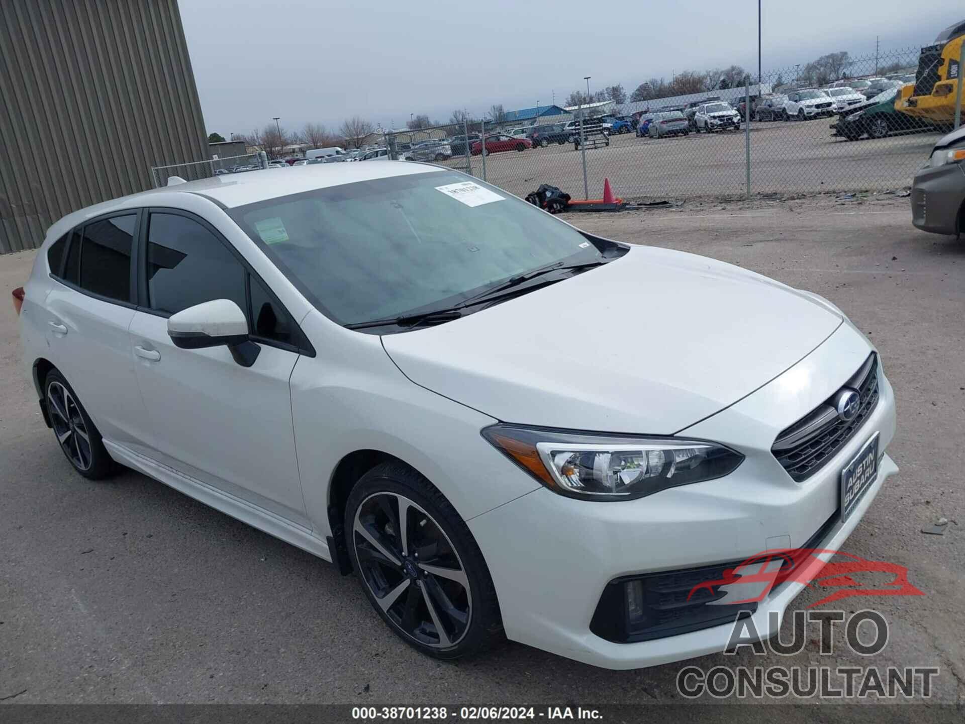 SUBARU IMPREZA 2021 - 4S3GTAL6XM3712516