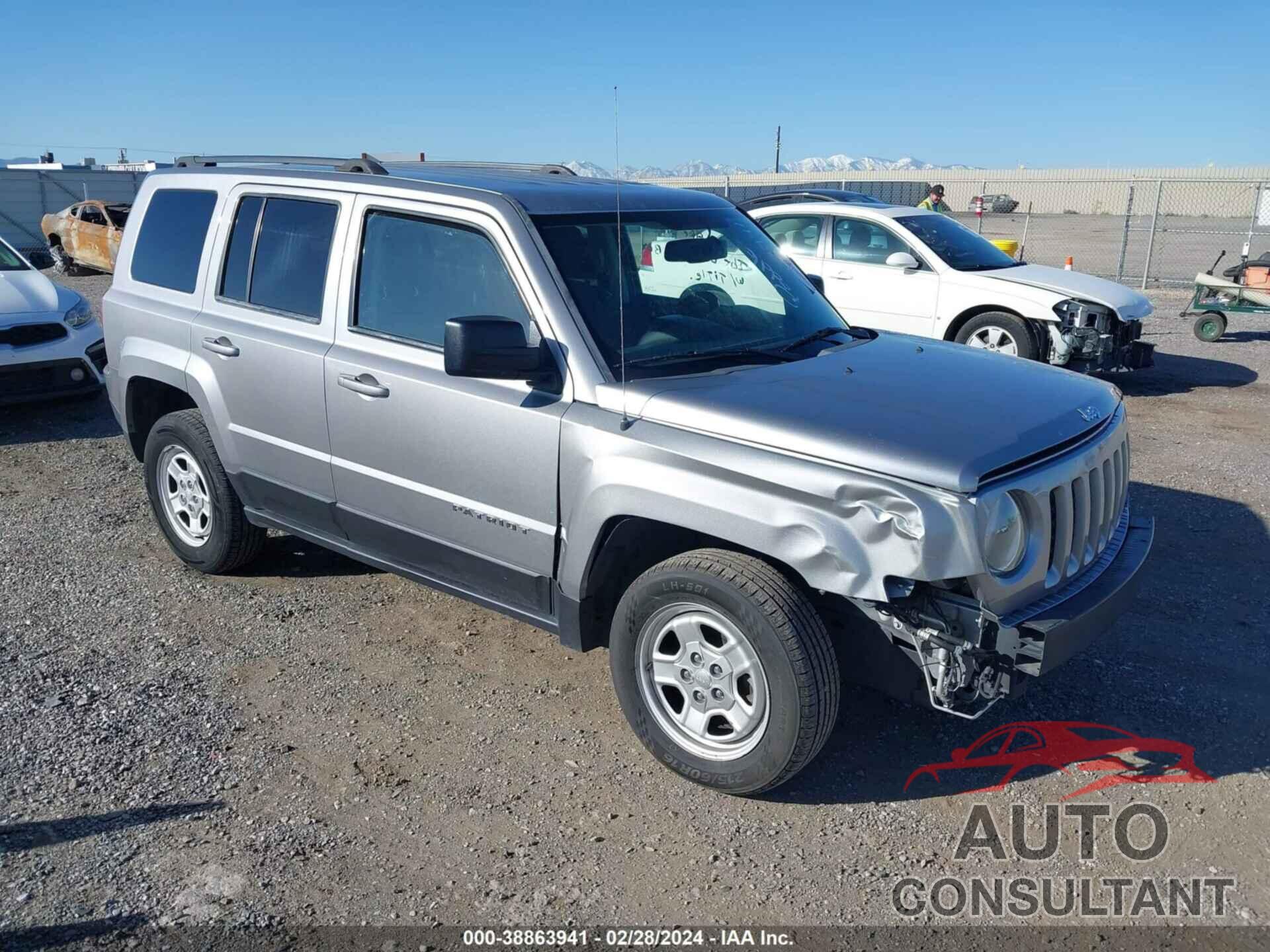 JEEP PATRIOT 2016 - 1C4NJPBA0GD527492