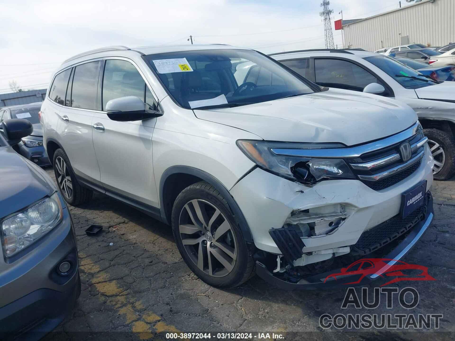 HONDA PILOT 2018 - 5FNYF6H02JB007771