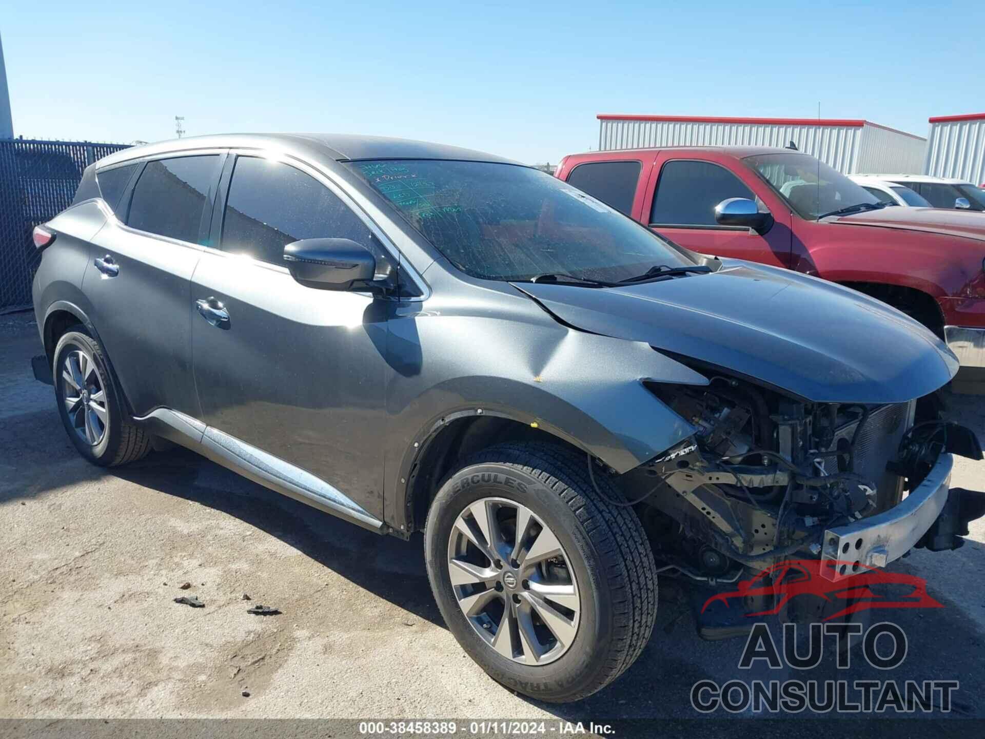 NISSAN MURANO 2016 - 5N1AZ2MG8GN140061