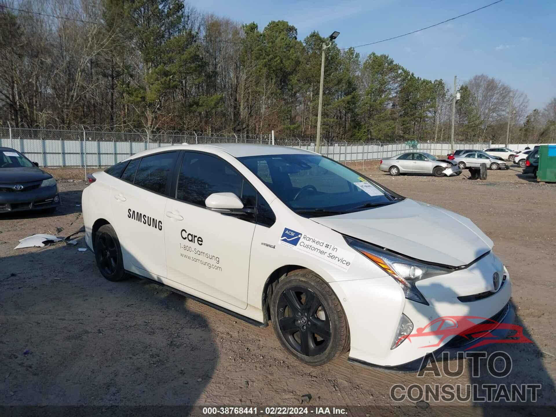 TOYOTA PRIUS 2018 - JTDKARFU1J3062687