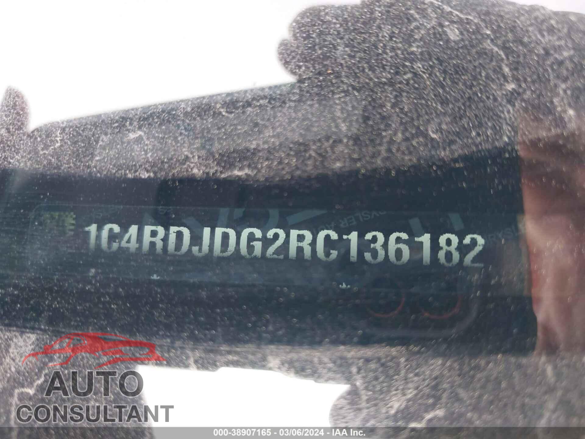 DODGE DURANGO 2024 - 1C4RDJDG2RC136182