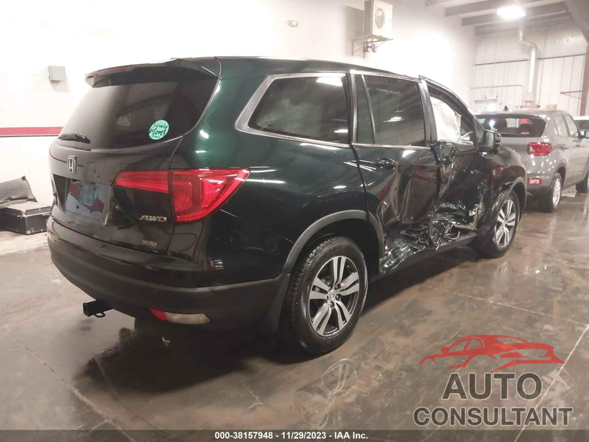 HONDA PILOT 2016 - 5FNYF6H82GB076538