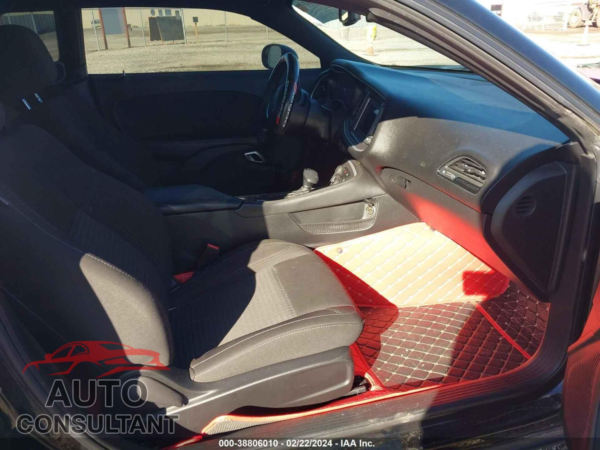 DODGE CHALLENGER 2019 - 2C3CDZAG4KH716713