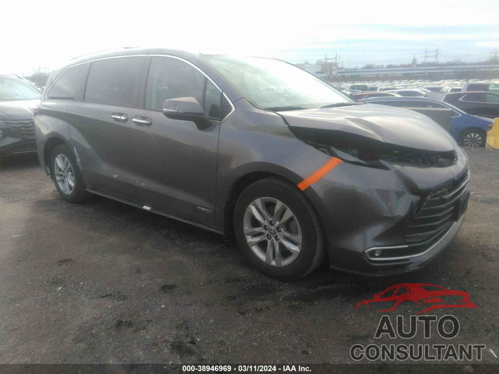 TOYOTA SIENNA 2021 - 5TDZSKFCXMS005370