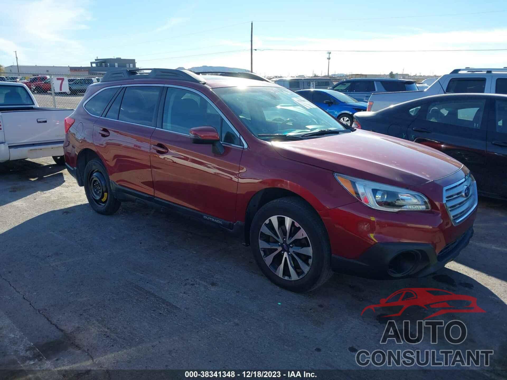 SUBARU OUTBACK 2017 - 4S4BSANC3H3293409