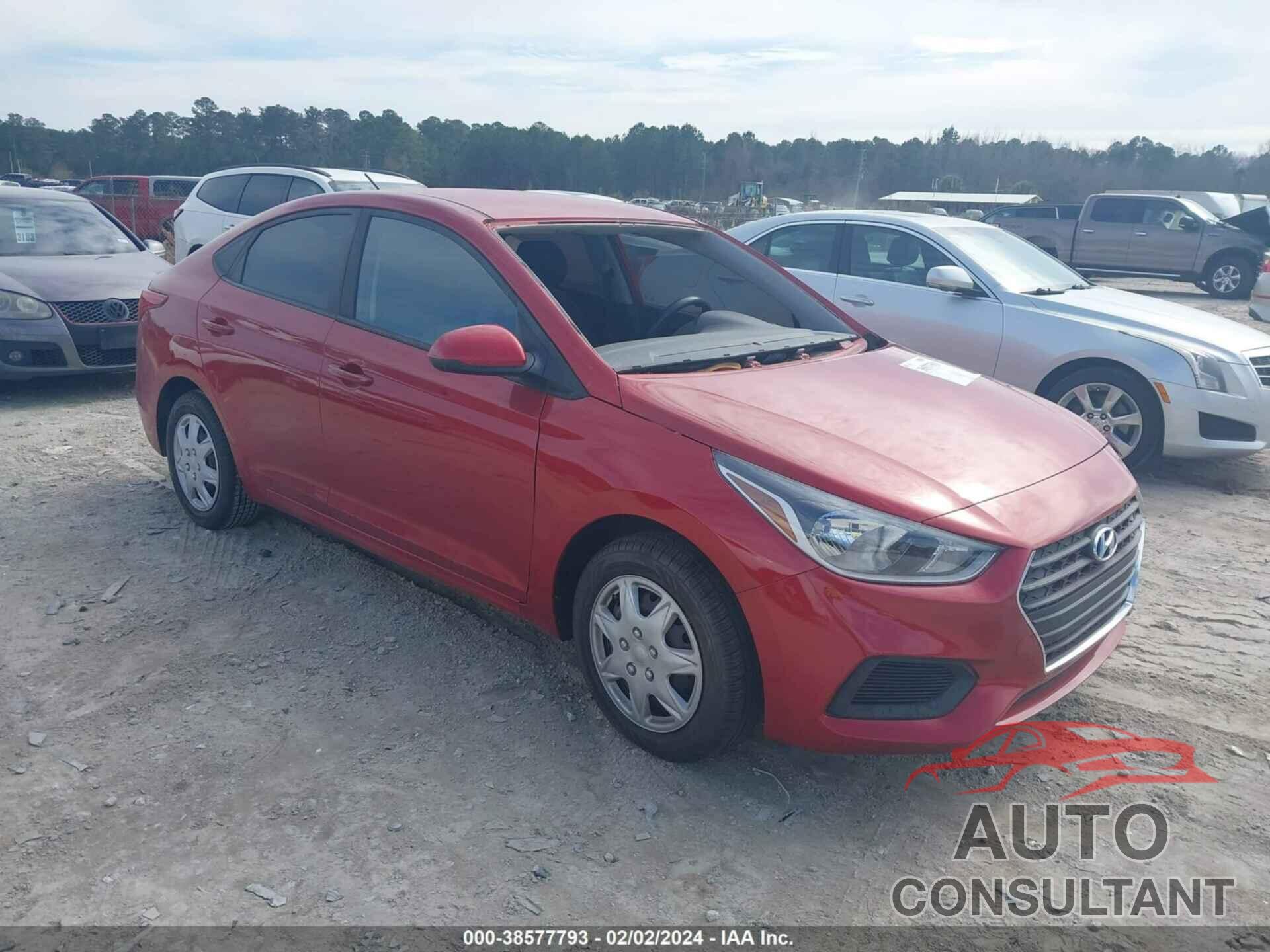 HYUNDAI ACCENT 2018 - 3KPC24A32JE016295