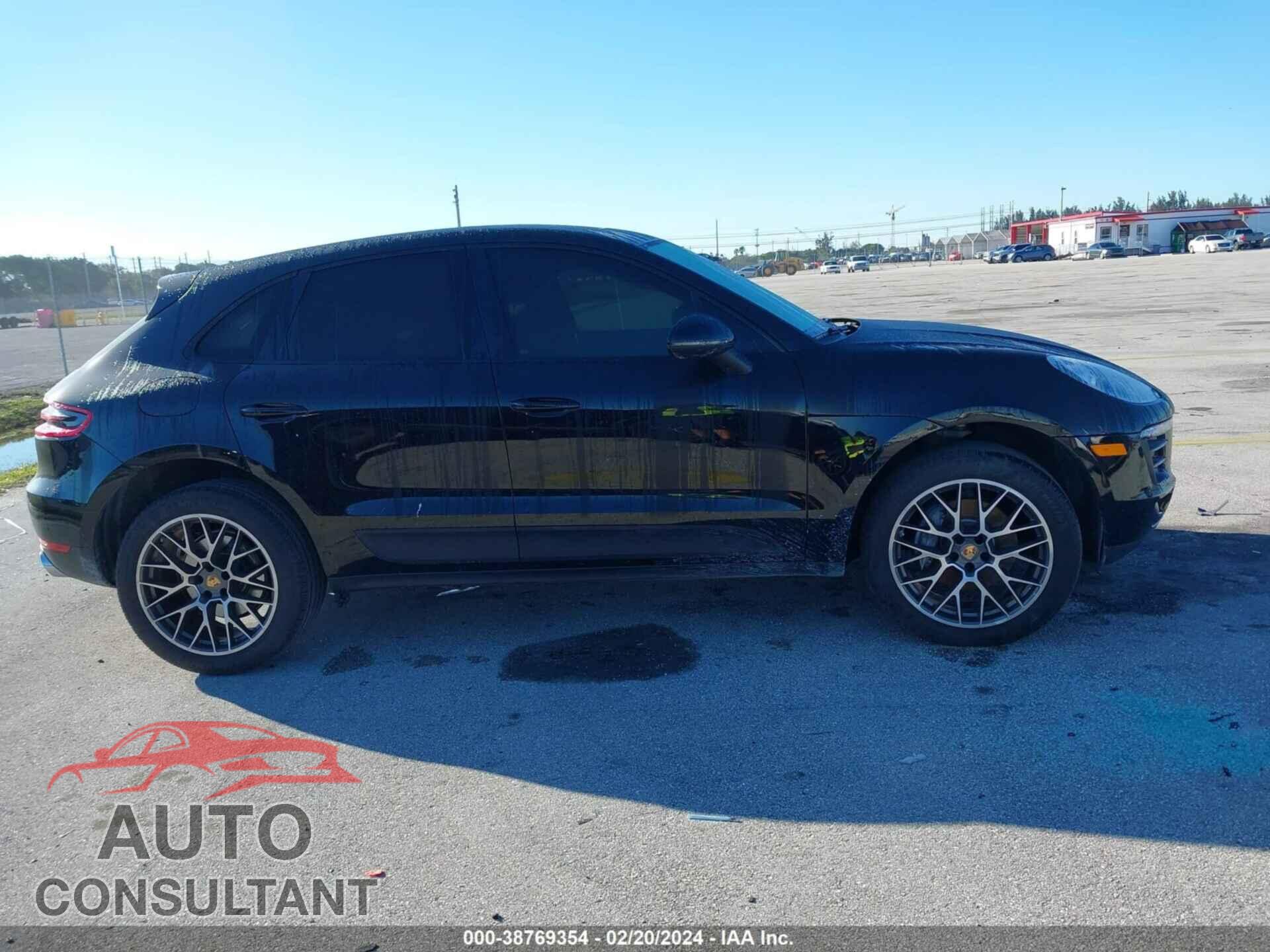 PORSCHE MACAN 2018 - WP1AA2A50JLB22430