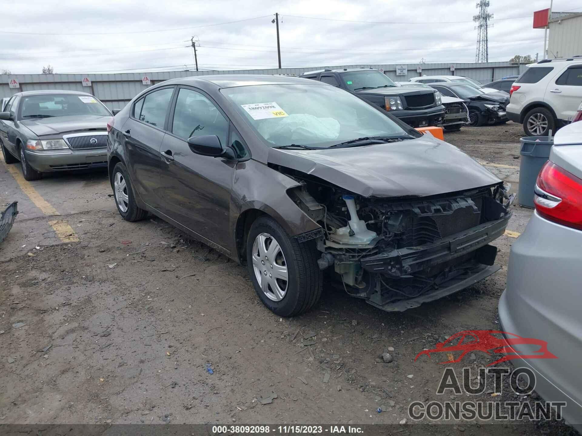 KIA FORTE 2017 - 3KPFK4A71HE053798