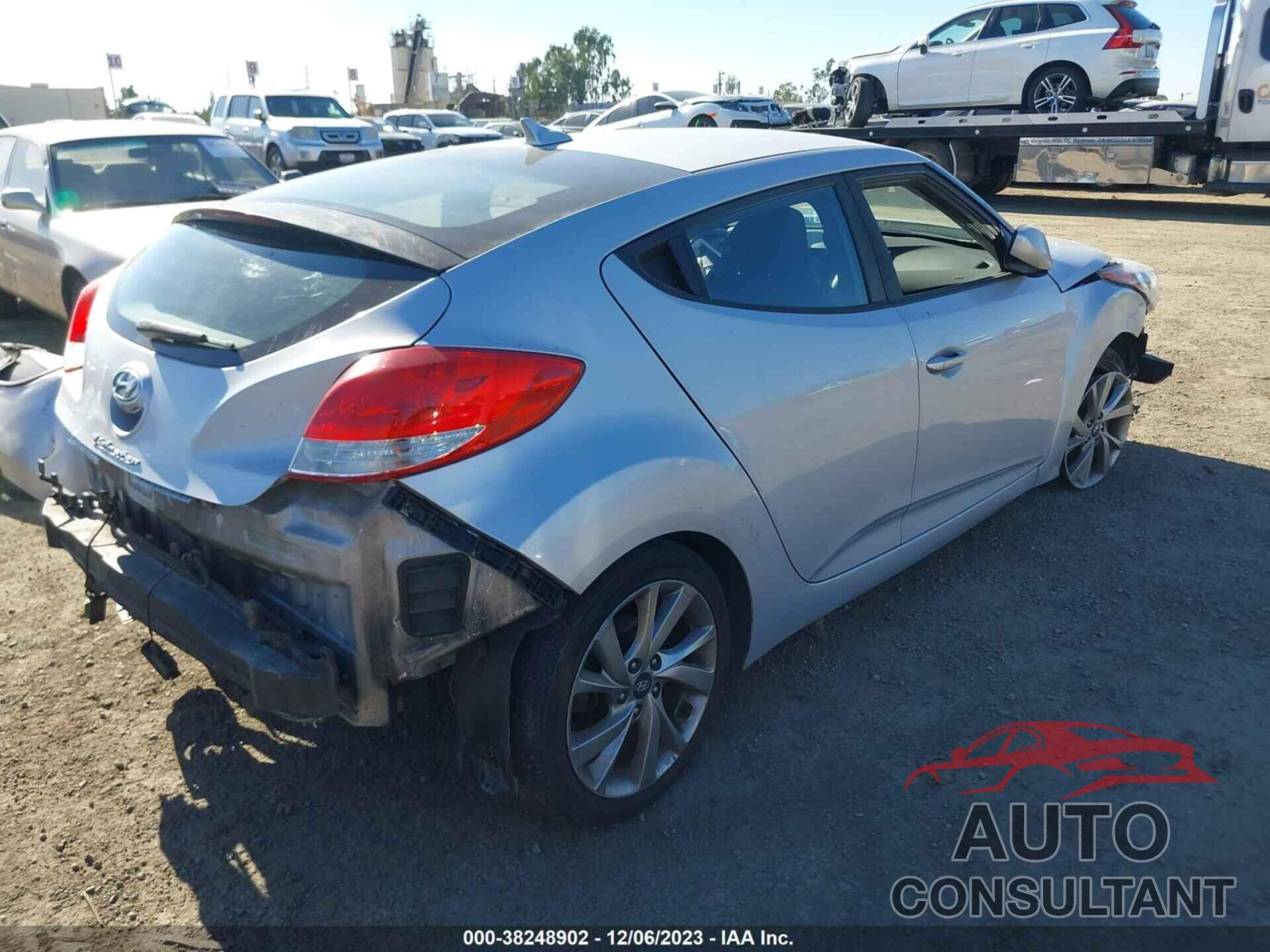 HYUNDAI VELOSTER 2017 - KMHTC6AD8HU315959