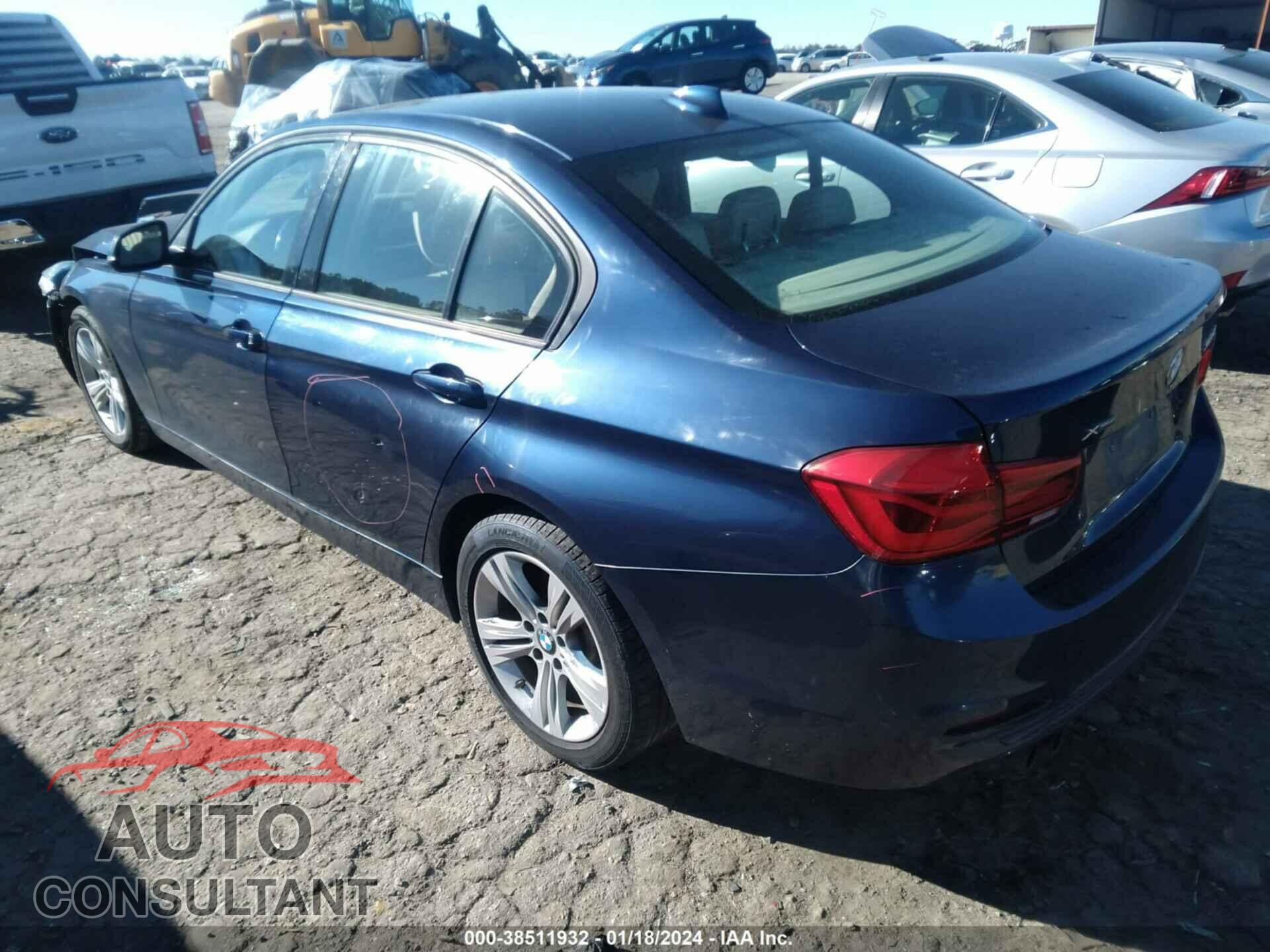 BMW 328I 2016 - WBA8E3G52GNU05312