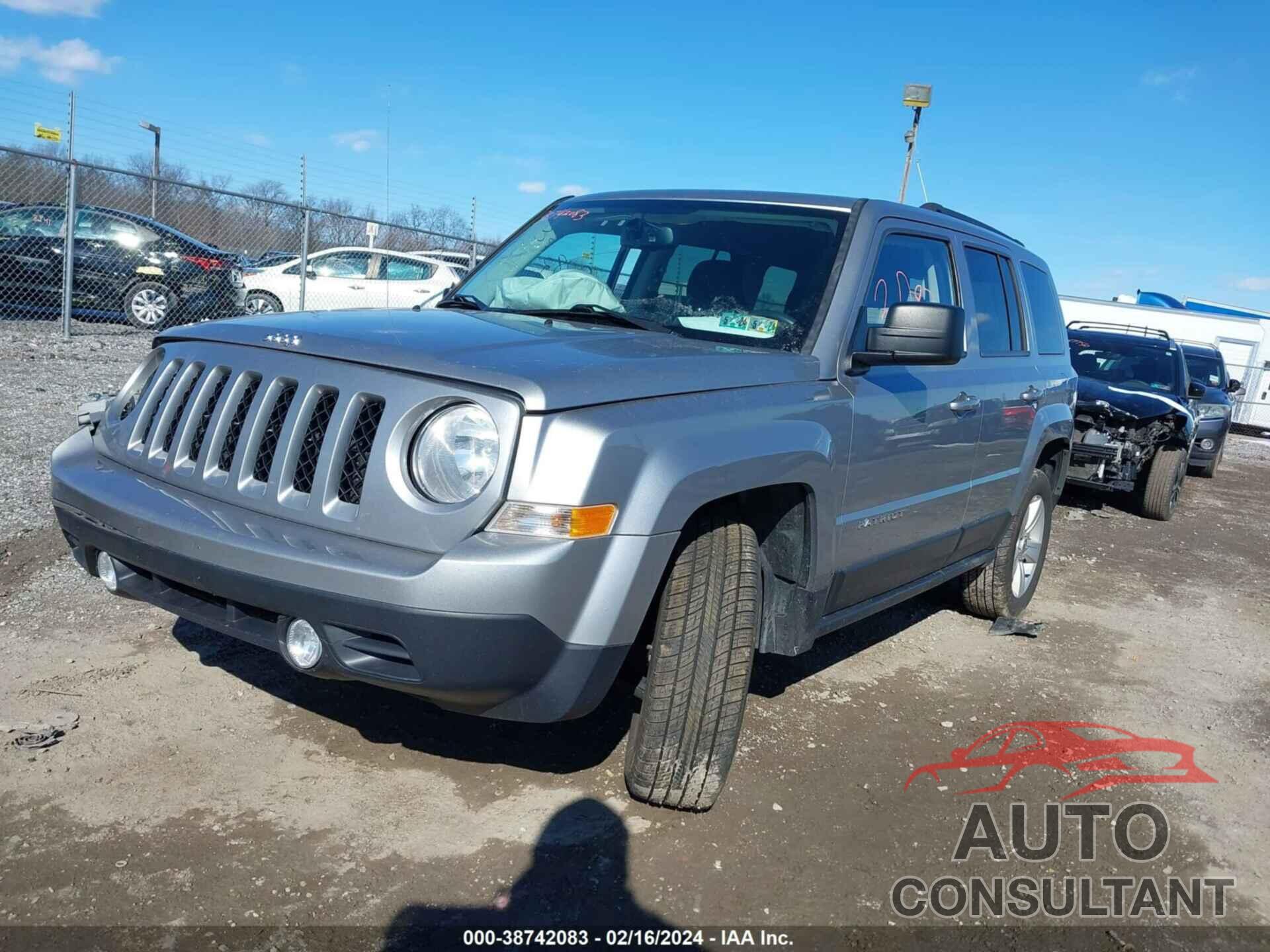 JEEP PATRIOT 2017 - 1C4NJRFB5HD105377