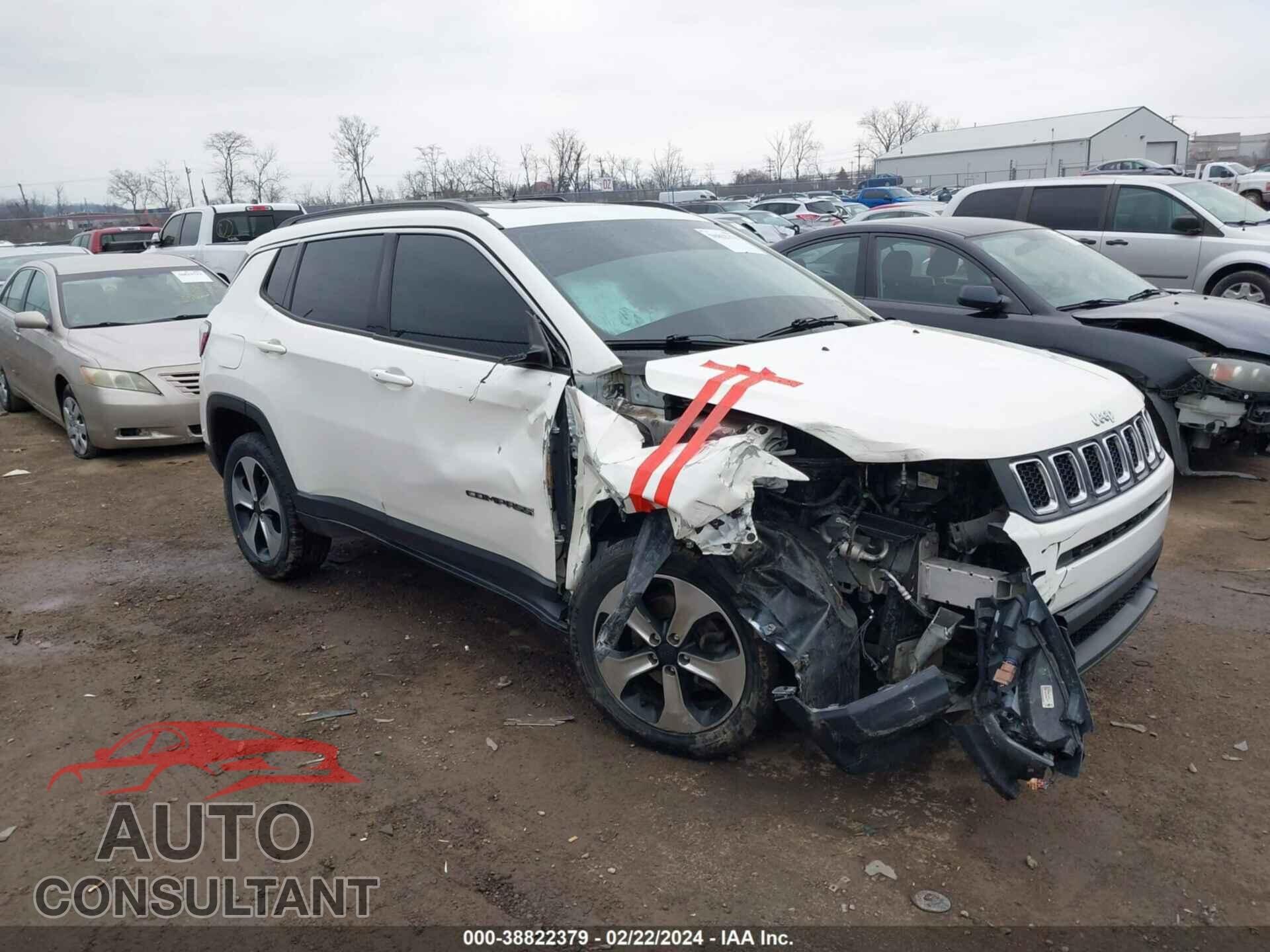 JEEP NEW COMPASS 2017 - 3C4NJDBB3HT656622