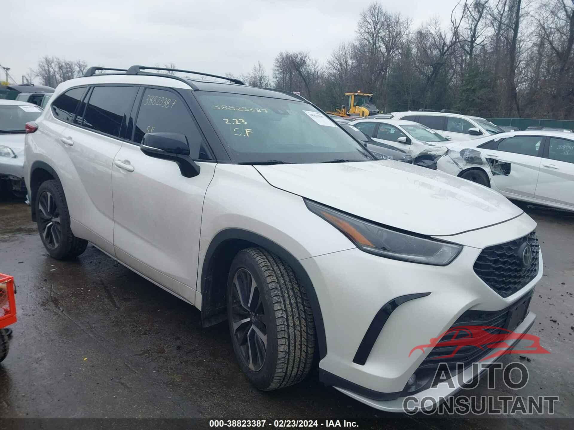 TOYOTA HIGHLANDER 2021 - 5TDLZRAH3MS066878