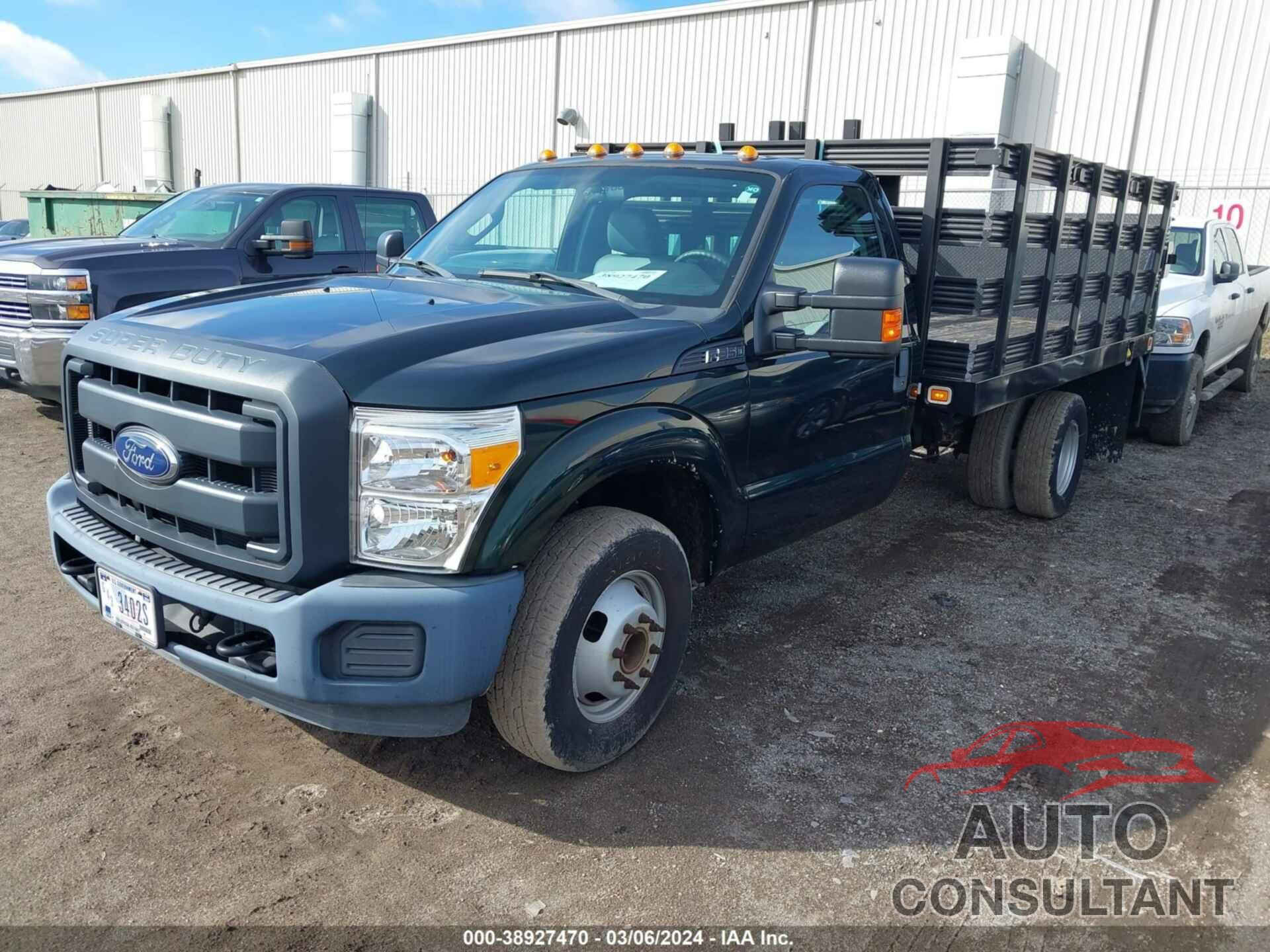 FORD F-350 CHASSIS 2016 - 1FDRF3G6XGEC75577