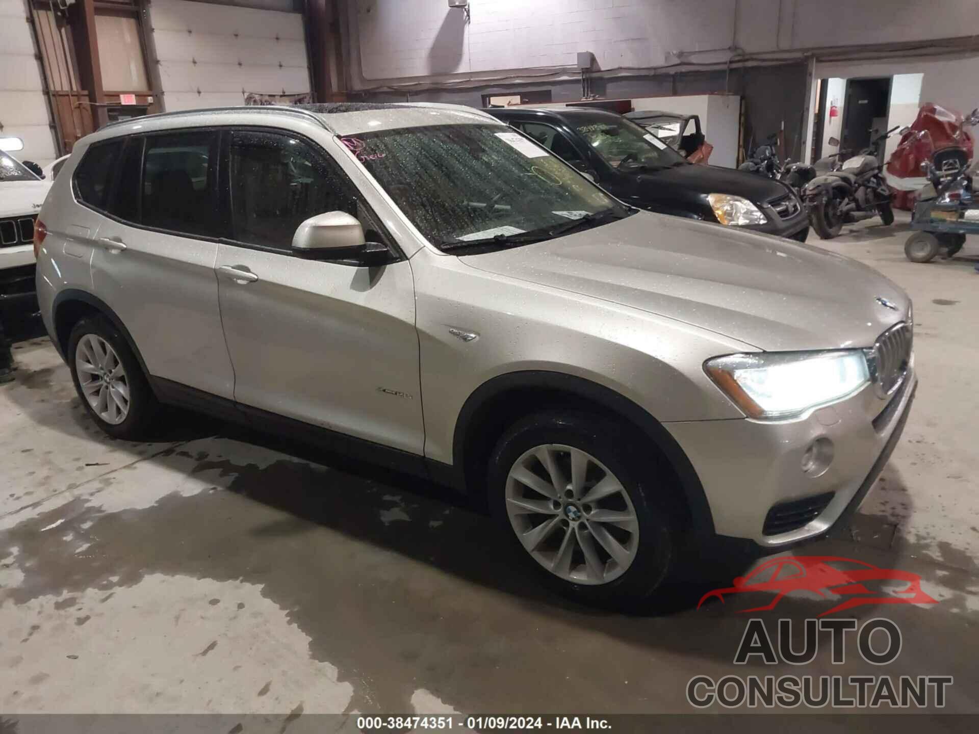 BMW X3 2016 - 5UXWX9C56G0D76084