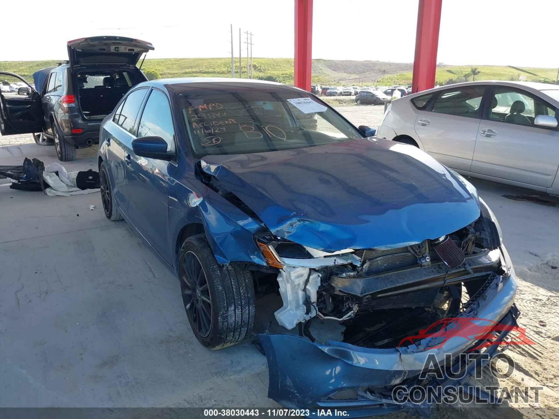 VOLKSWAGEN JETTA 2017 - 3VW2B7AJ6HM345199