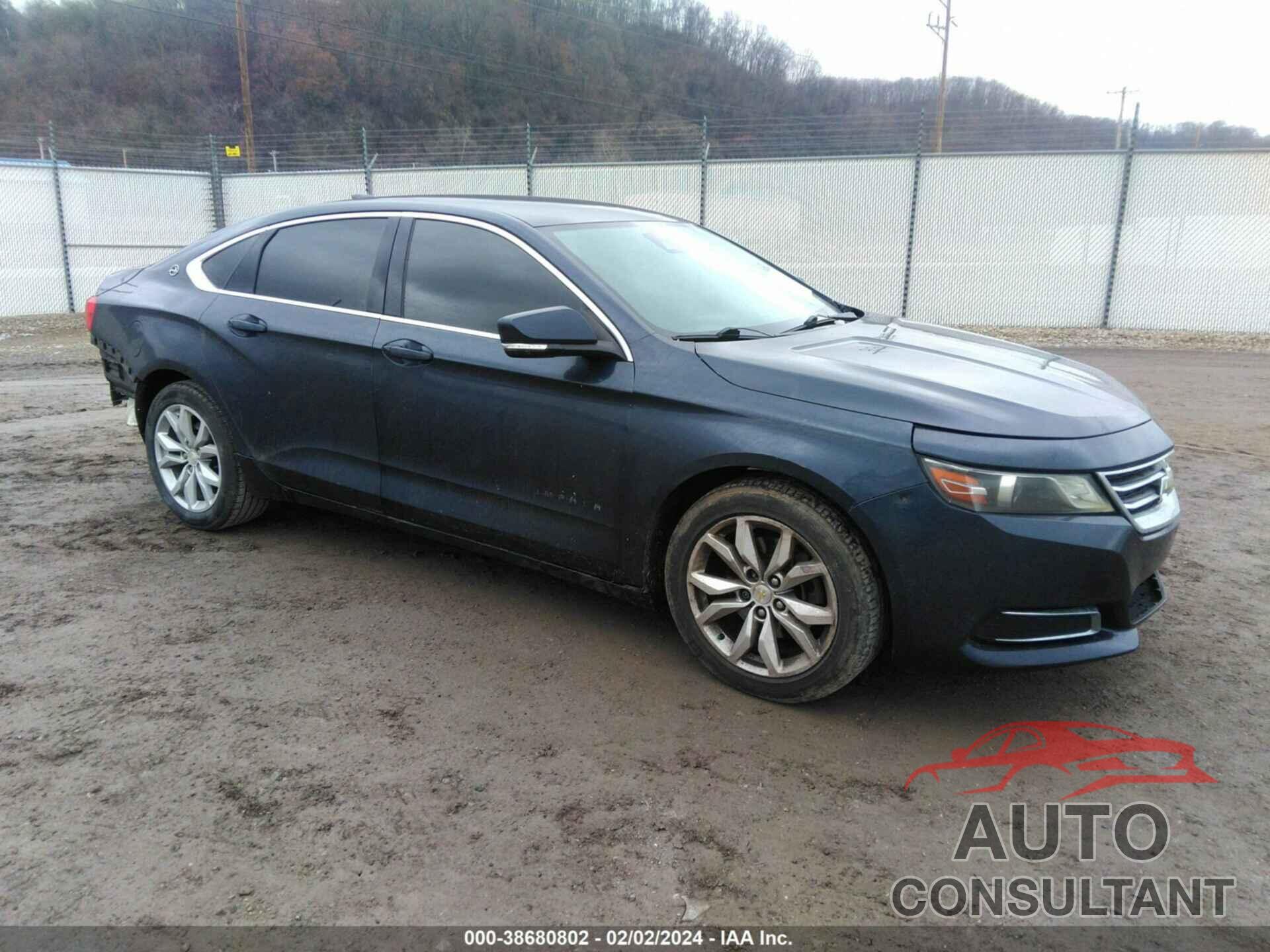 CHEVROLET IMPALA 2017 - 2G1105S39H9186009