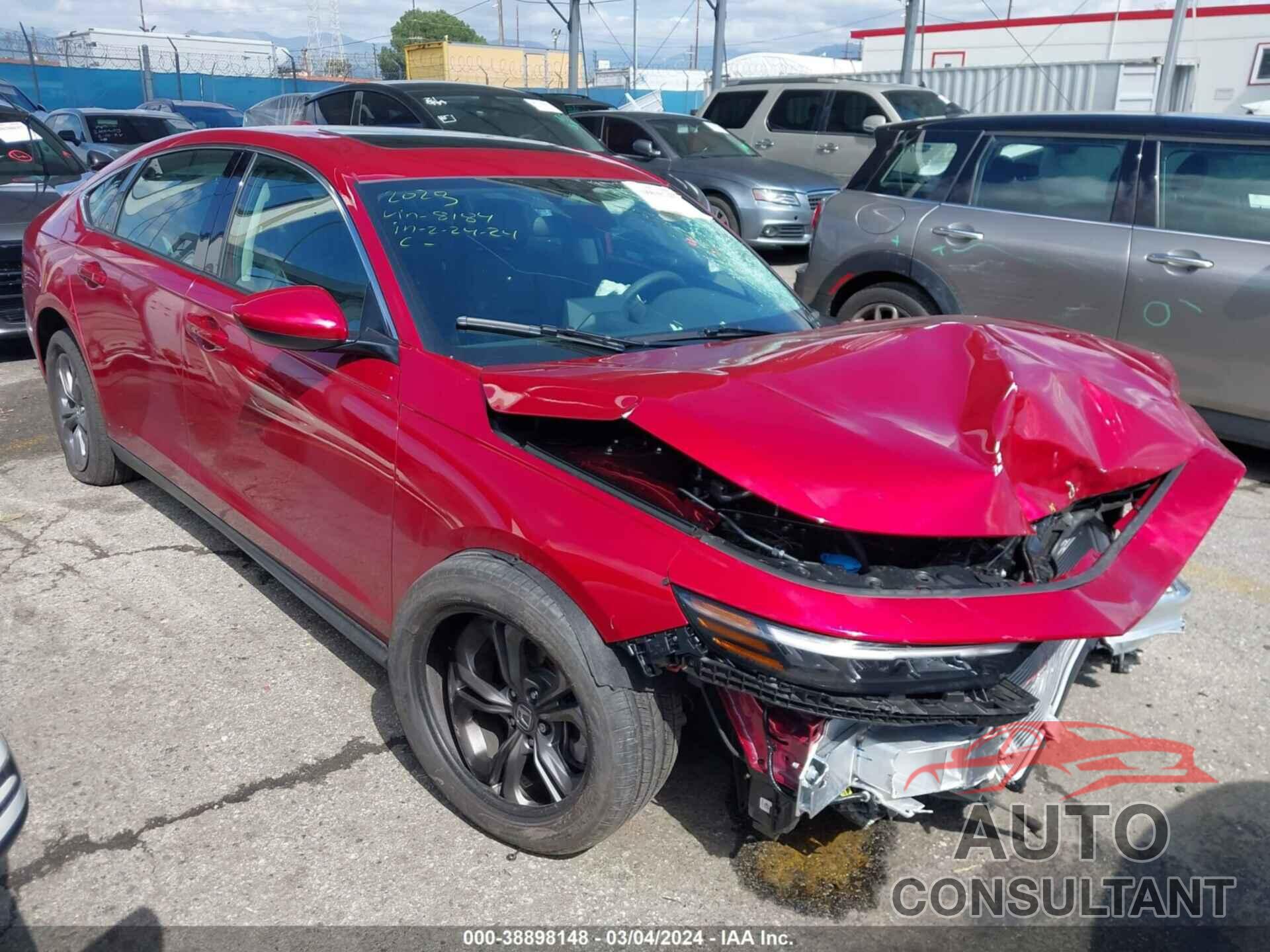 HONDA ACCORD 2023 - 1HGCY1F31PA058184