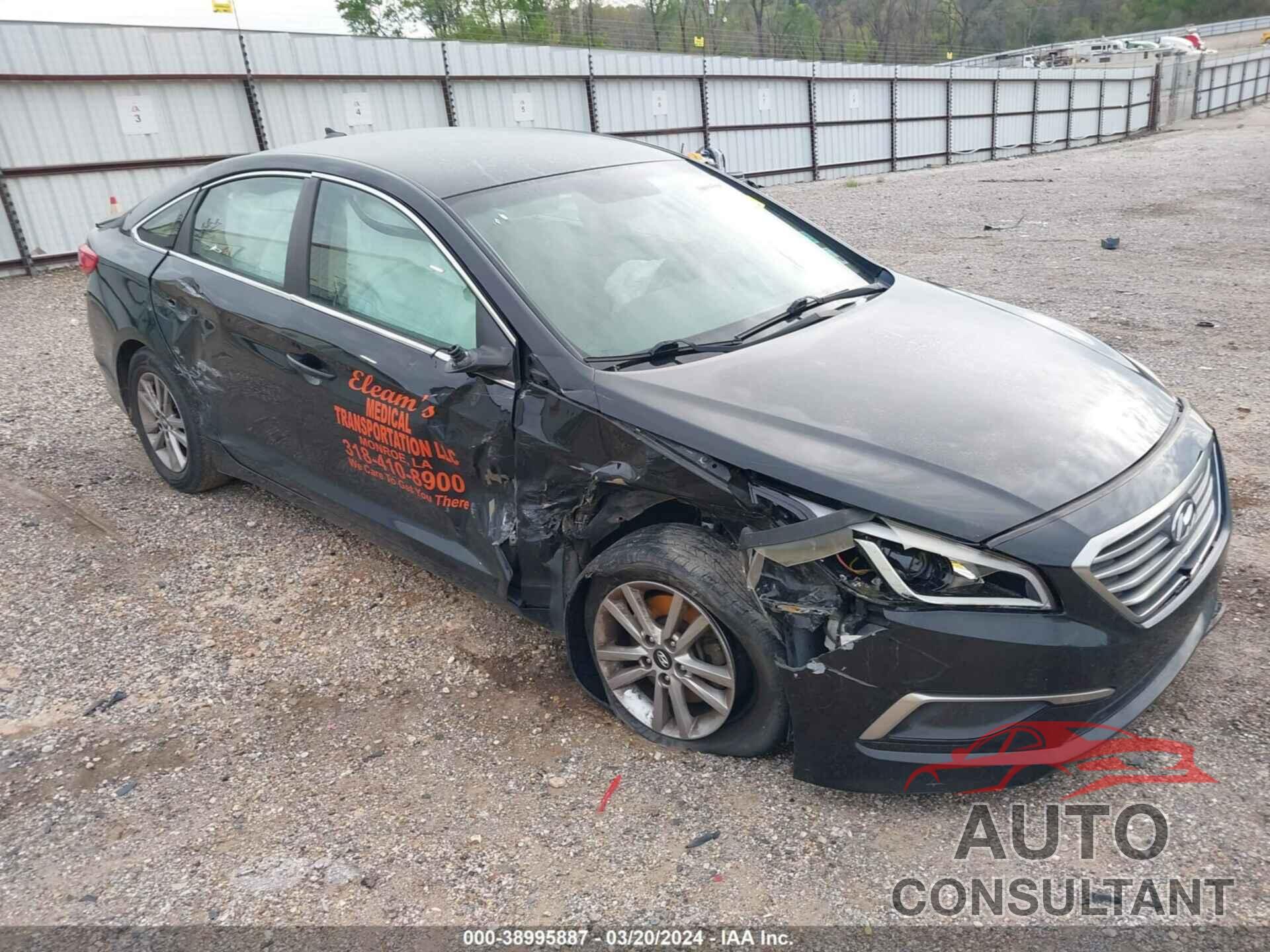 HYUNDAI SONATA 2017 - 5NPE24AF3HH489616
