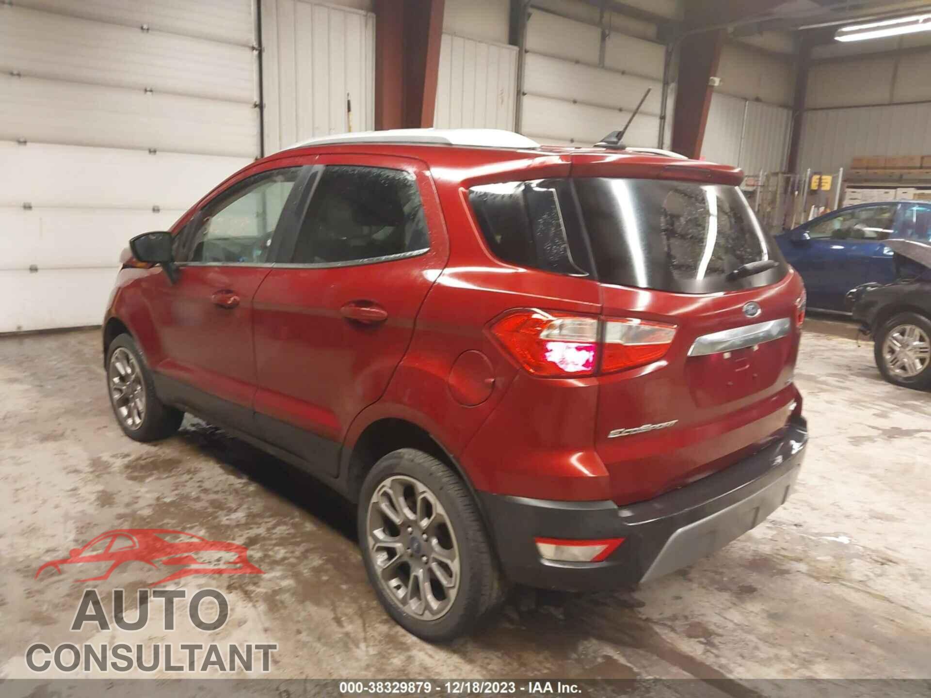 FORD ECOSPORT 2019 - MAJ6S3KL1KC284100