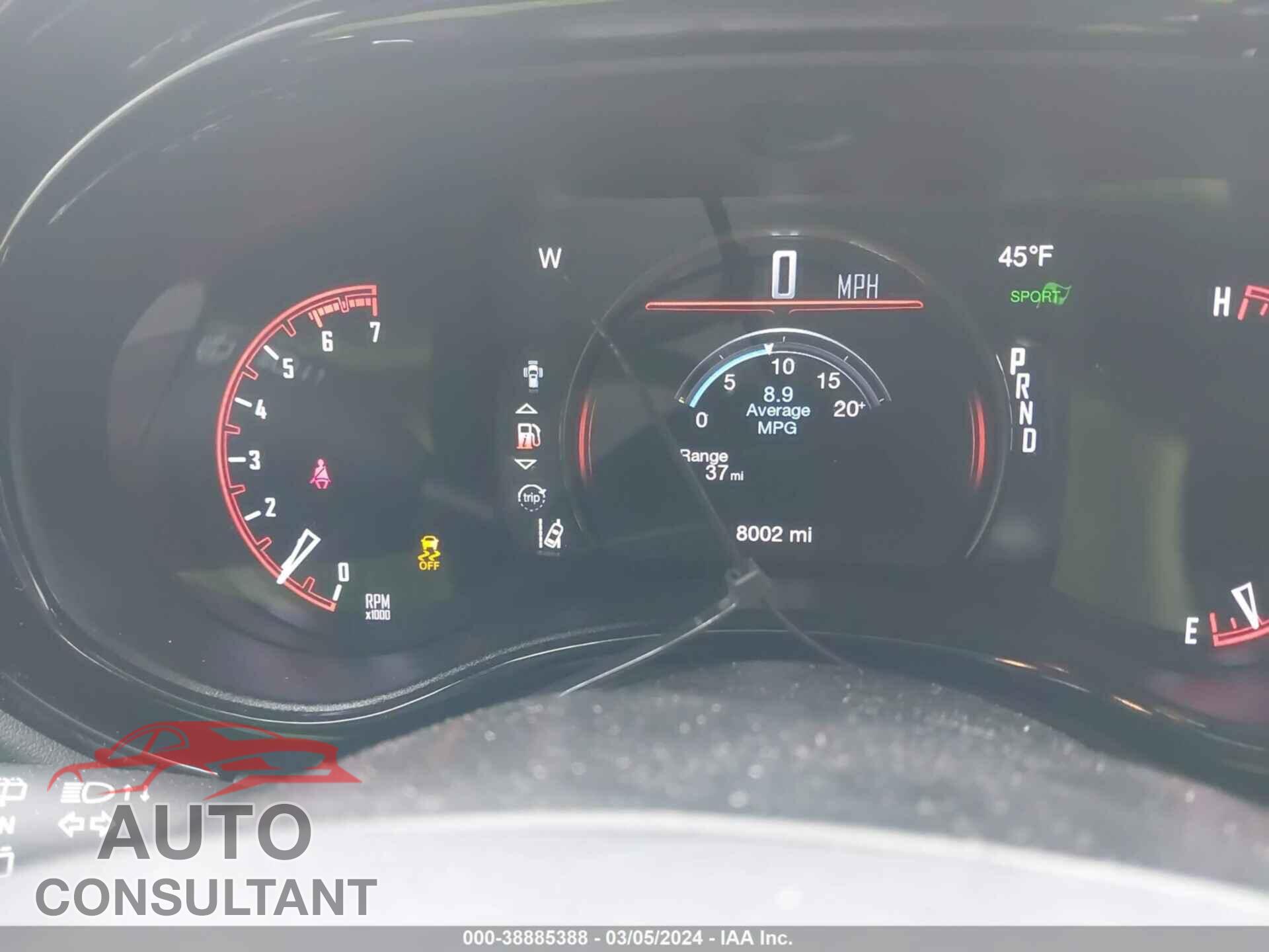 DODGE DURANGO 2023 - 1C4SDJCTXPC618136