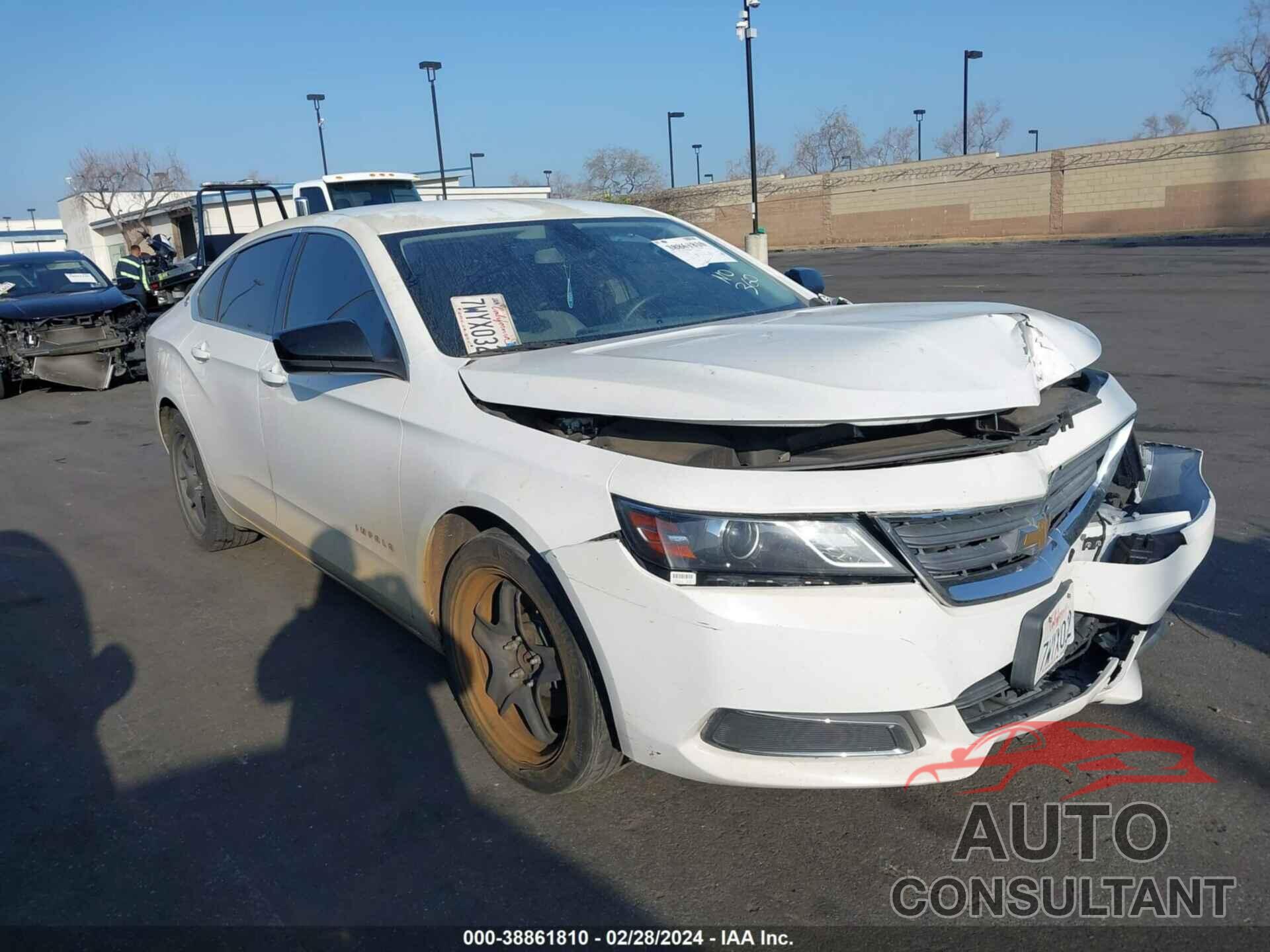 CHEVROLET IMPALA 2016 - 2G11X5SA5G9187876