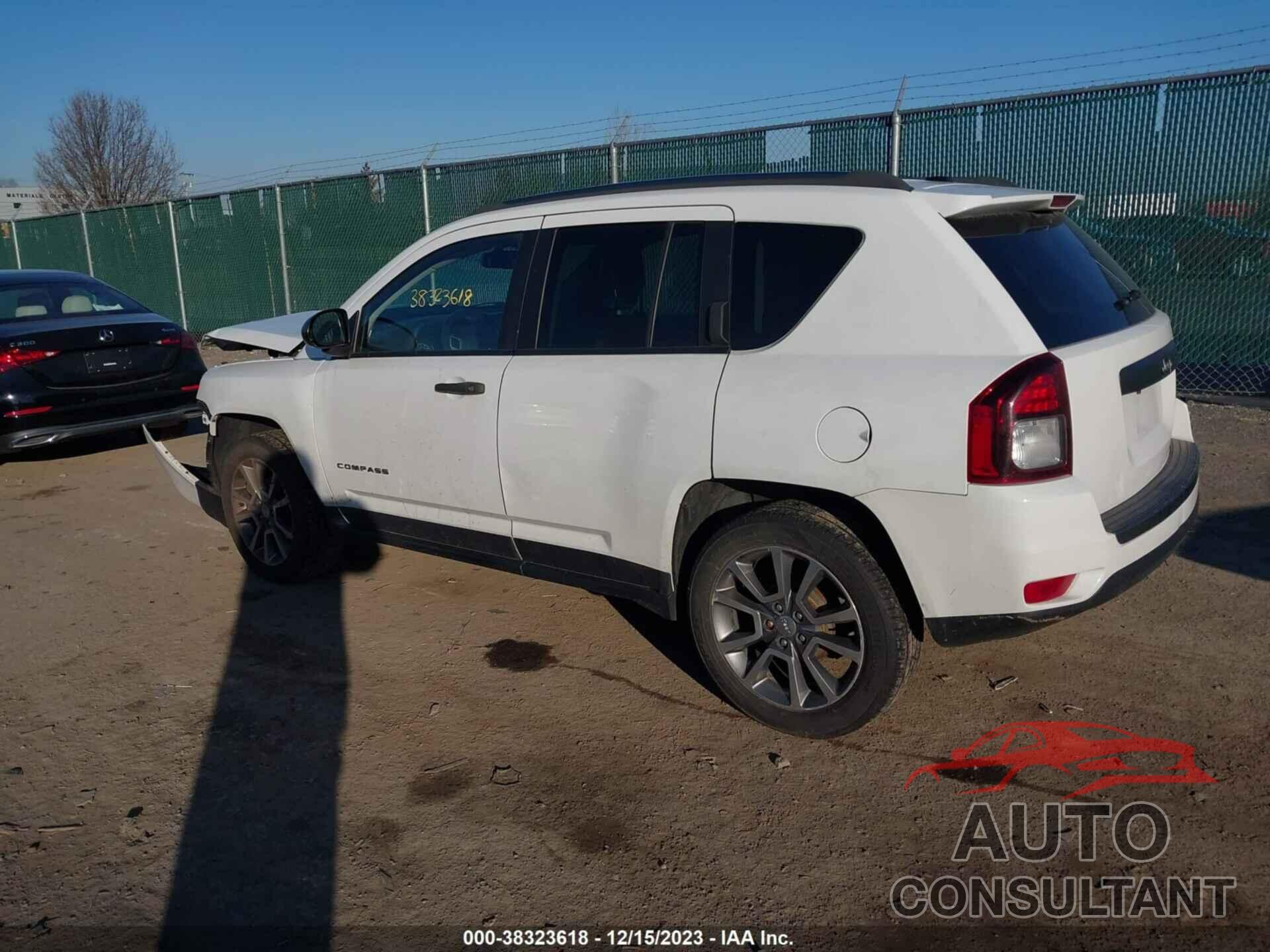 JEEP COMPASS 2017 - 1C4NJCBAXHD173846