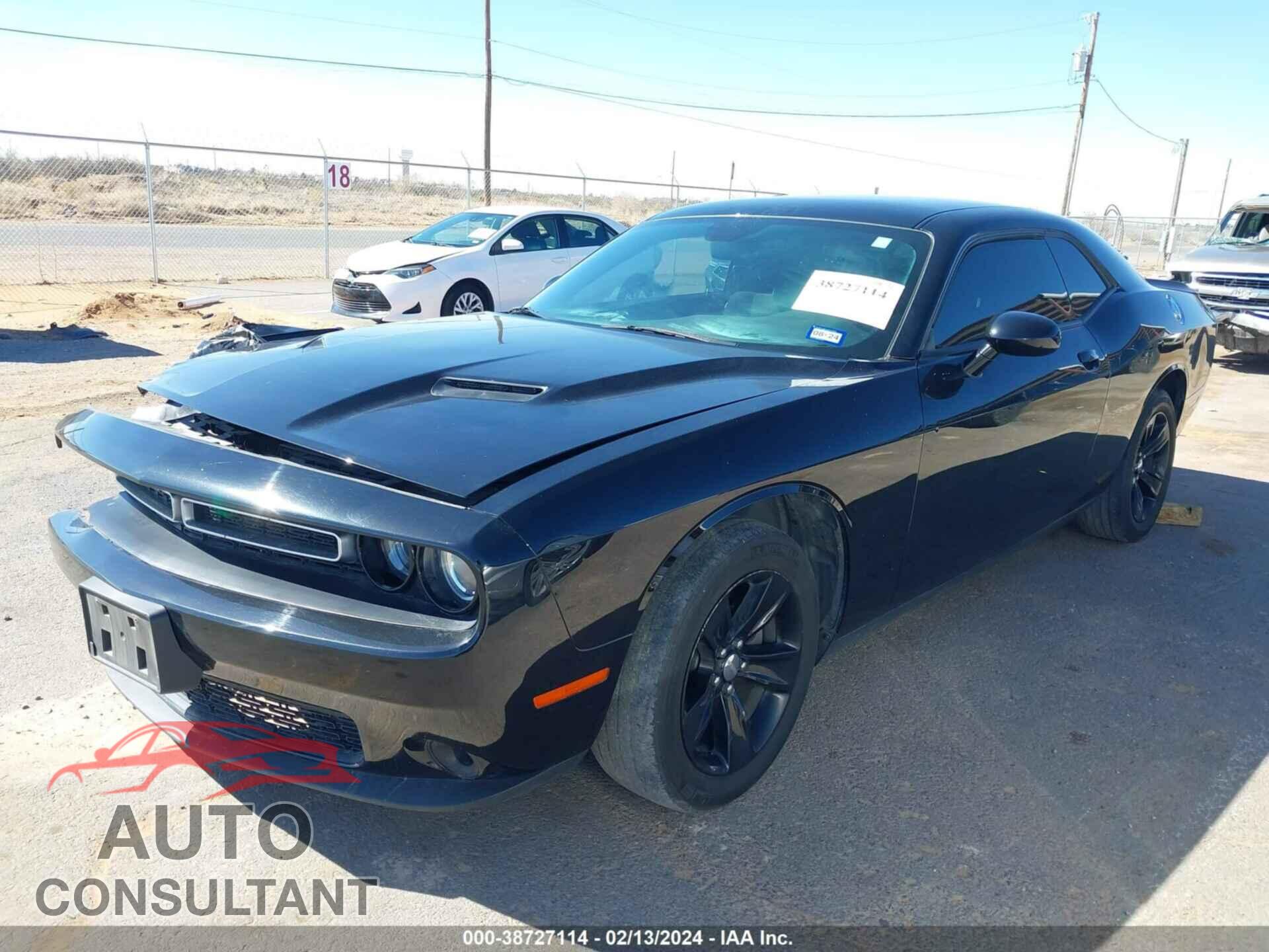 DODGE CHALLENGER 2018 - 2C3CDZAG4JH302927