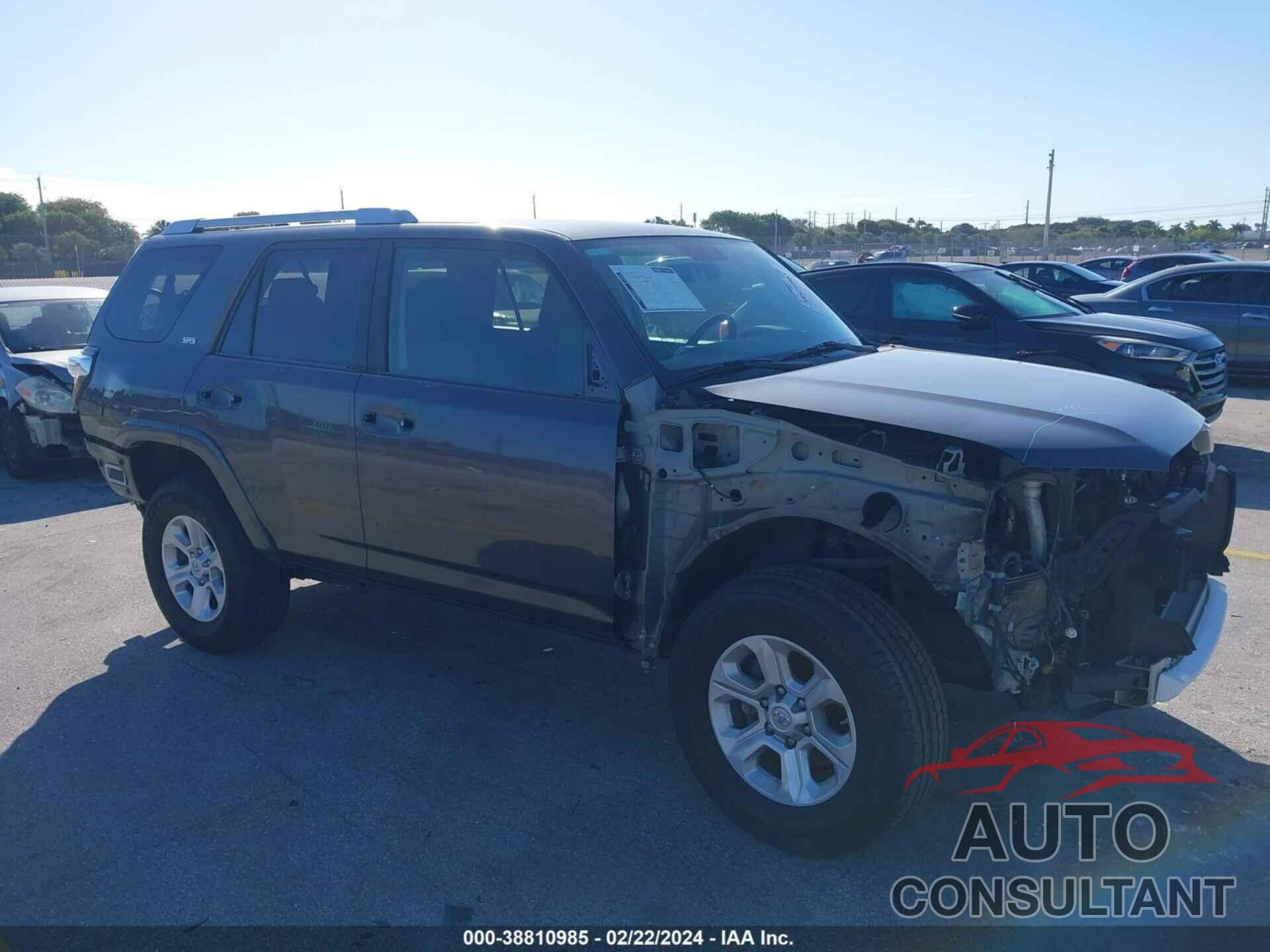 TOYOTA 4RUNNER 2016 - JTEBU5JR5G5339997