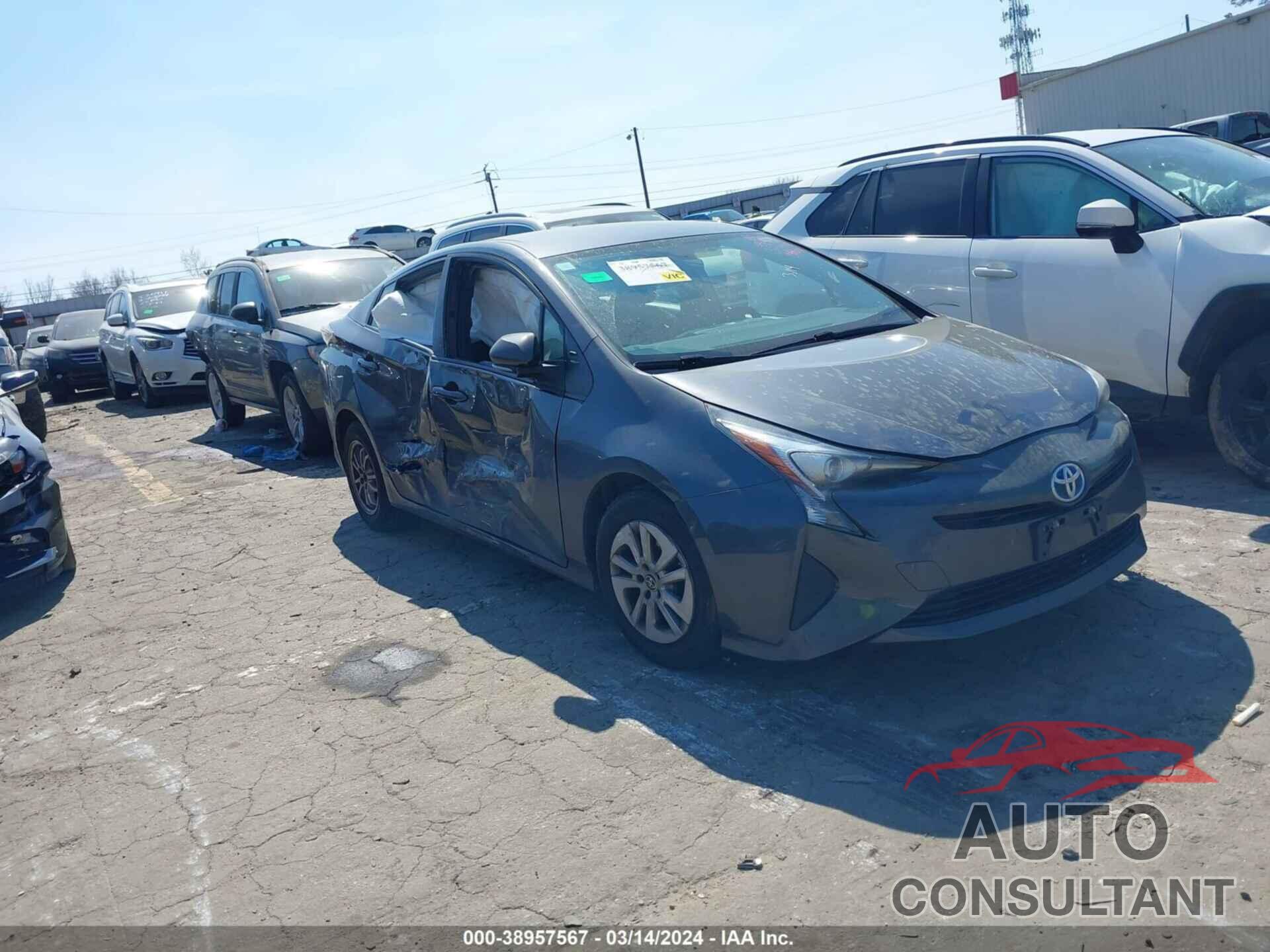 TOYOTA PRIUS 2016 - JTDKBRFU8G3011905