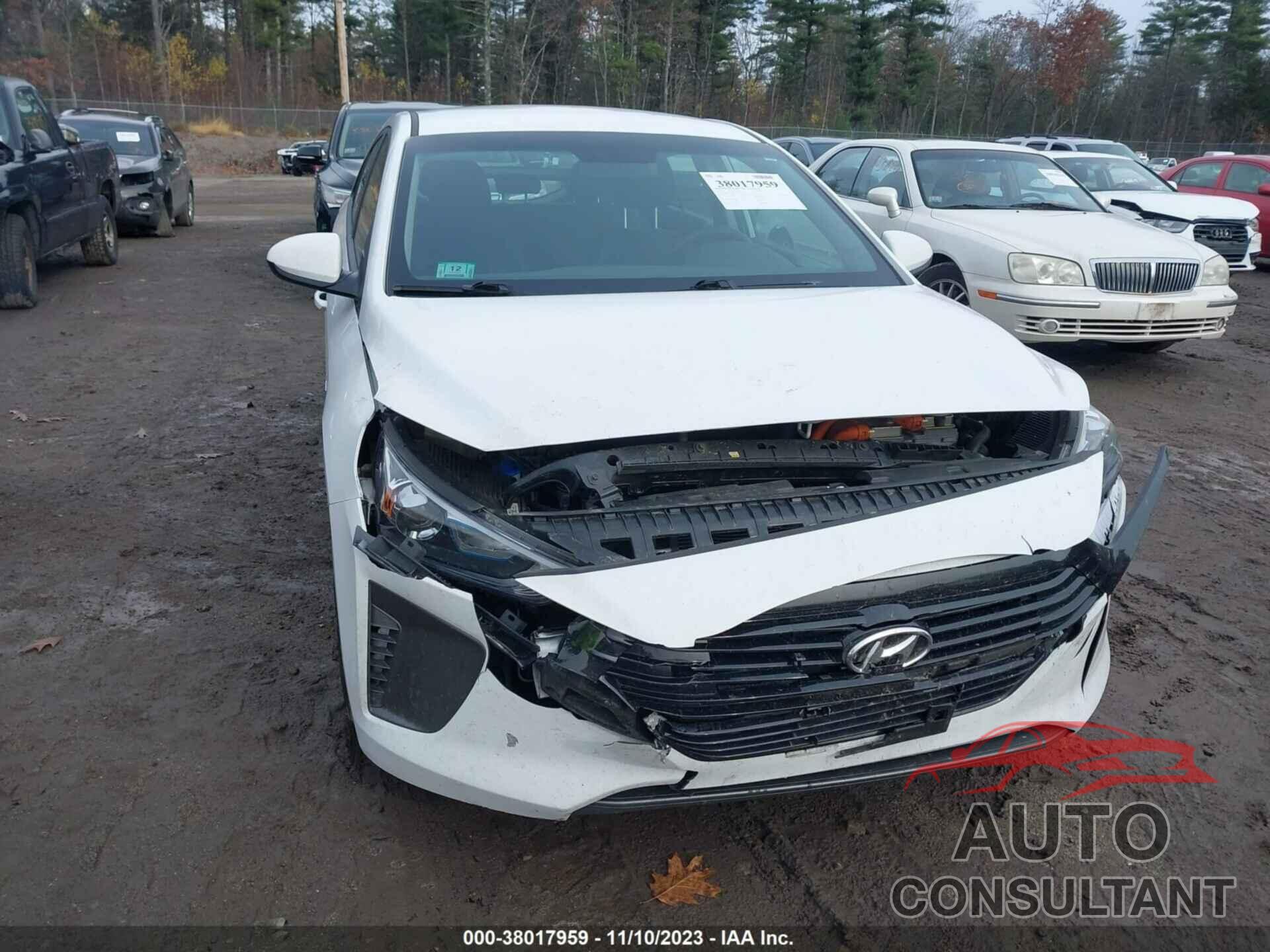 HYUNDAI IONIQ HYBRID 2019 - KMHC65LCXKU180352