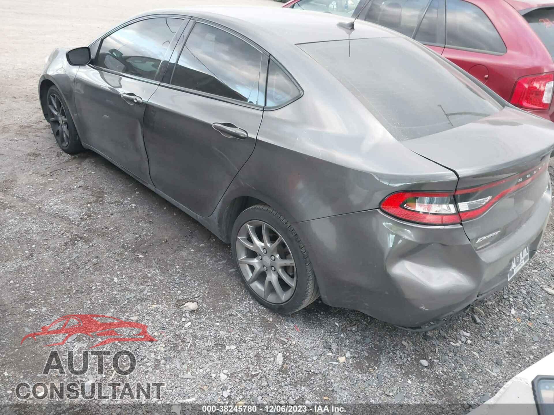 DODGE DART 2015 - 1C3CDFBB2FD132265
