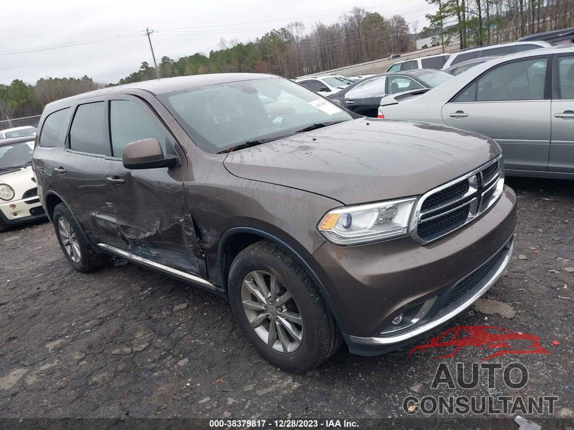 DODGE DURANGO 2017 - 1C4RDHAG6HC745948