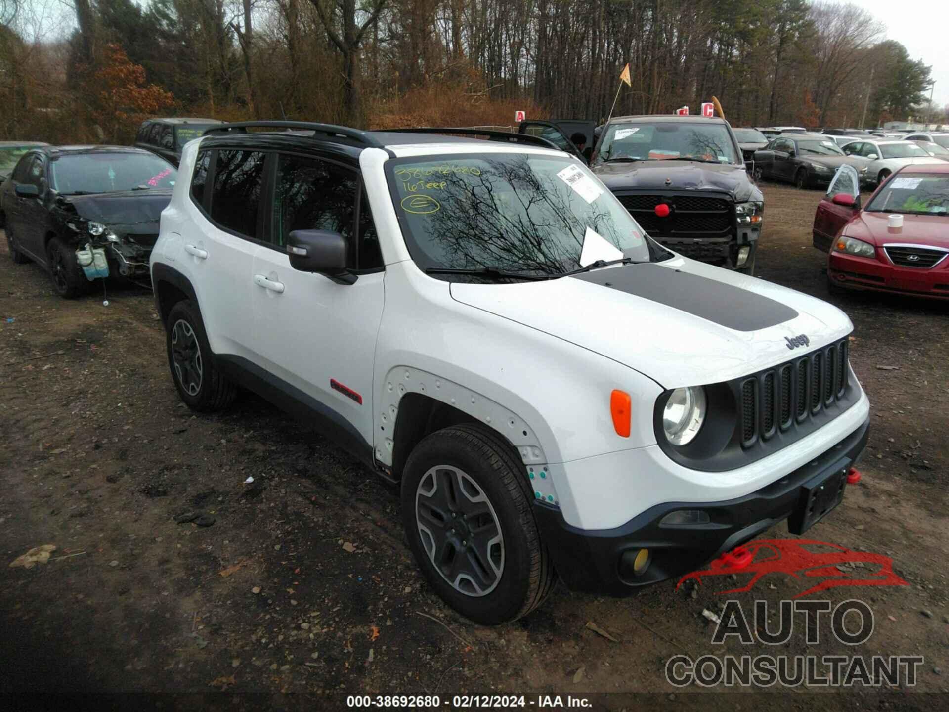 JEEP RENEGADE 2016 - ZACCJBCTXGPC61040