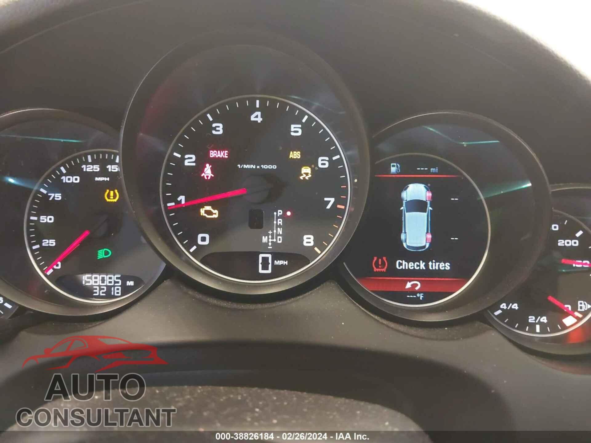 PORSCHE CAYENNE 2016 - WP1AA2A23GLA10994