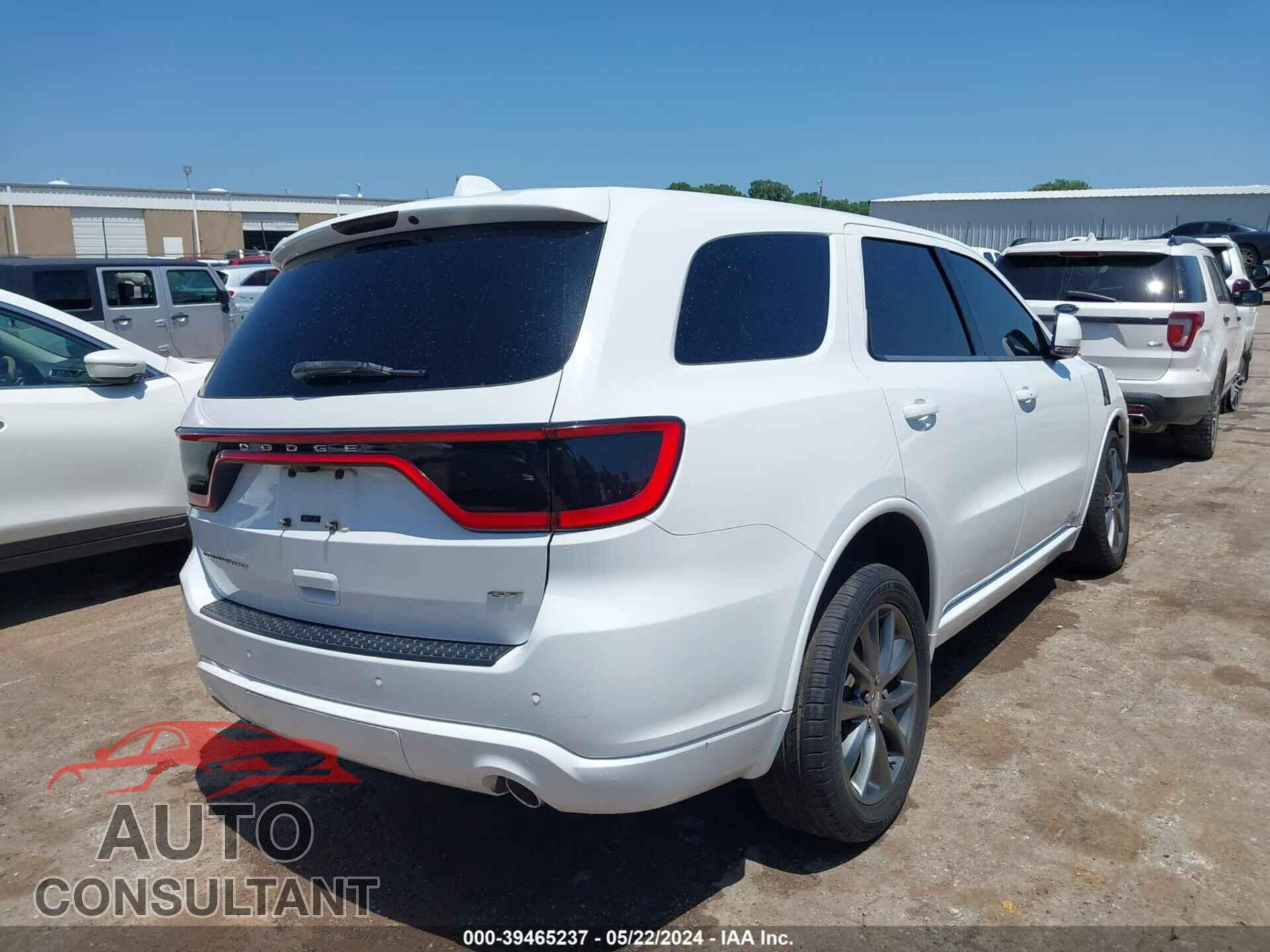 DODGE DURANGO 2017 - 1C4RDHDG6HC869620