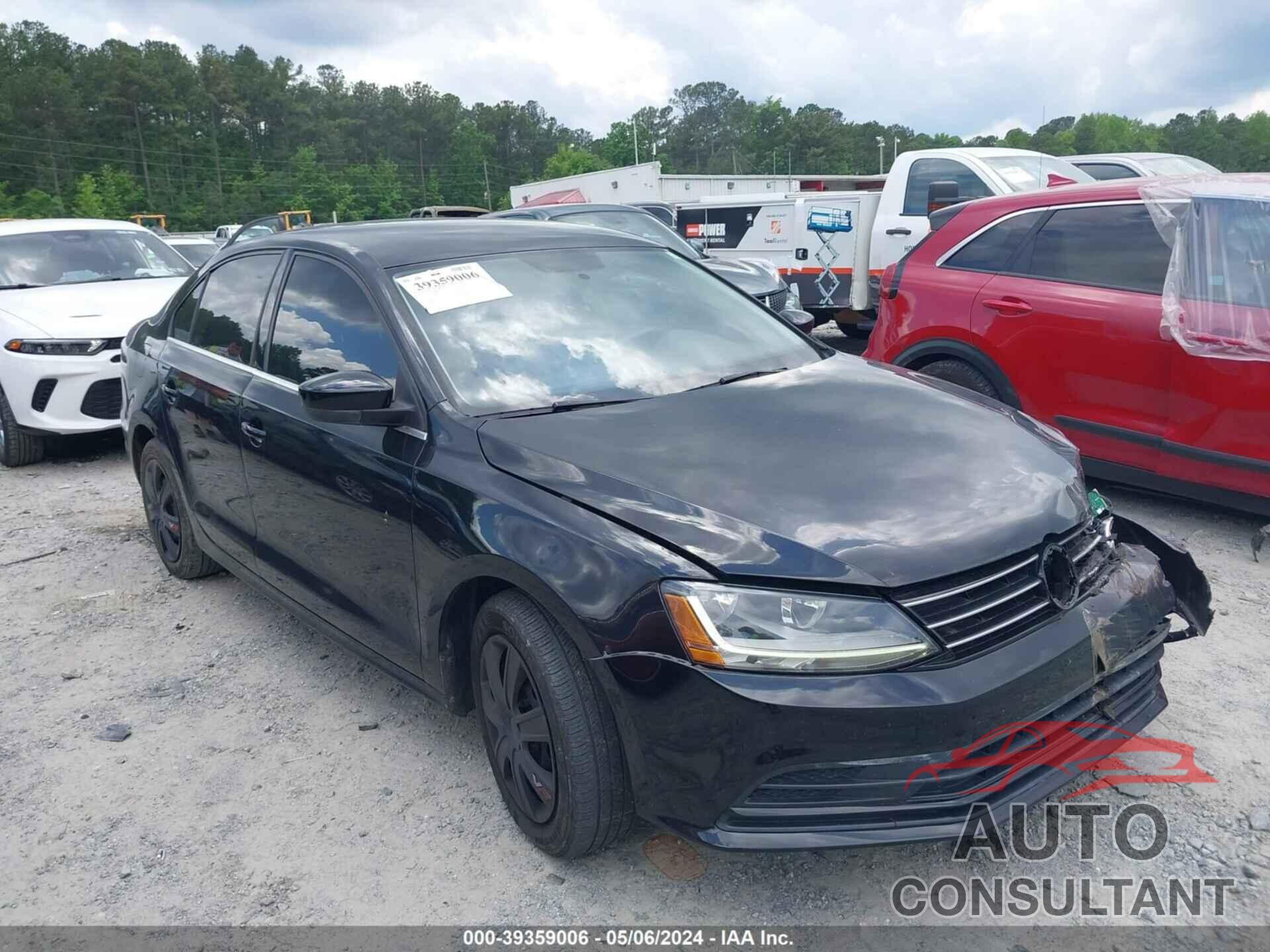 VOLKSWAGEN JETTA 2017 - 3VW2B7AJ6HM412870