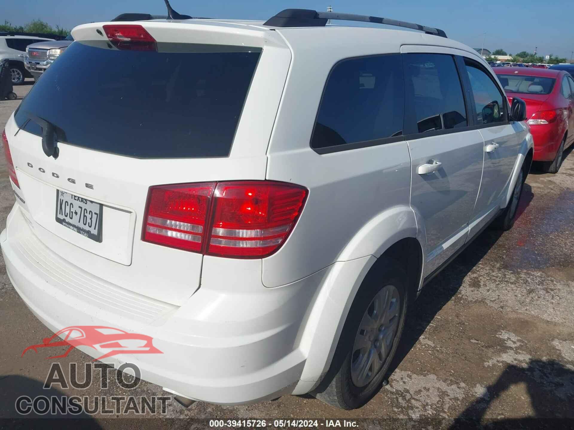 DODGE JOURNEY 2017 - 3C4PDCAB0HT577131