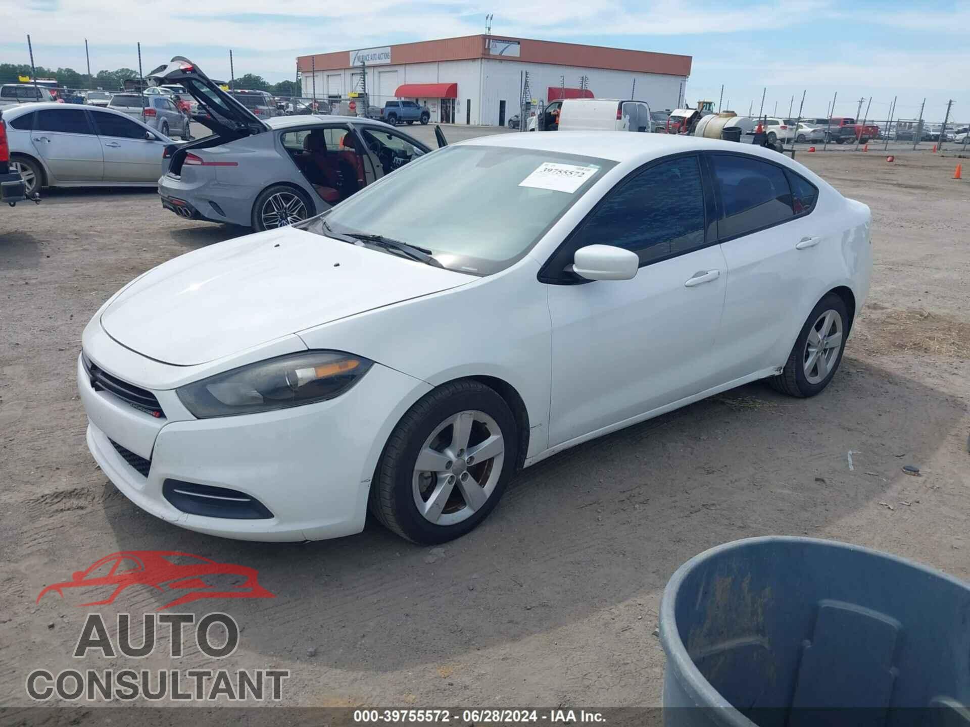 DODGE DART 2016 - 1C3CDFBB8GD689165