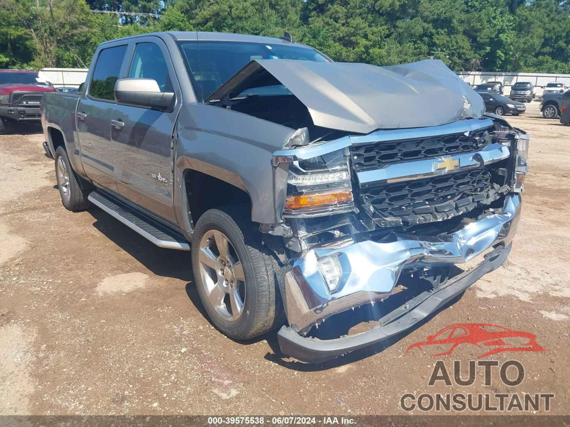 CHEVROLET SILVERADO 1500 2017 - 3GCPCREC6HG268314