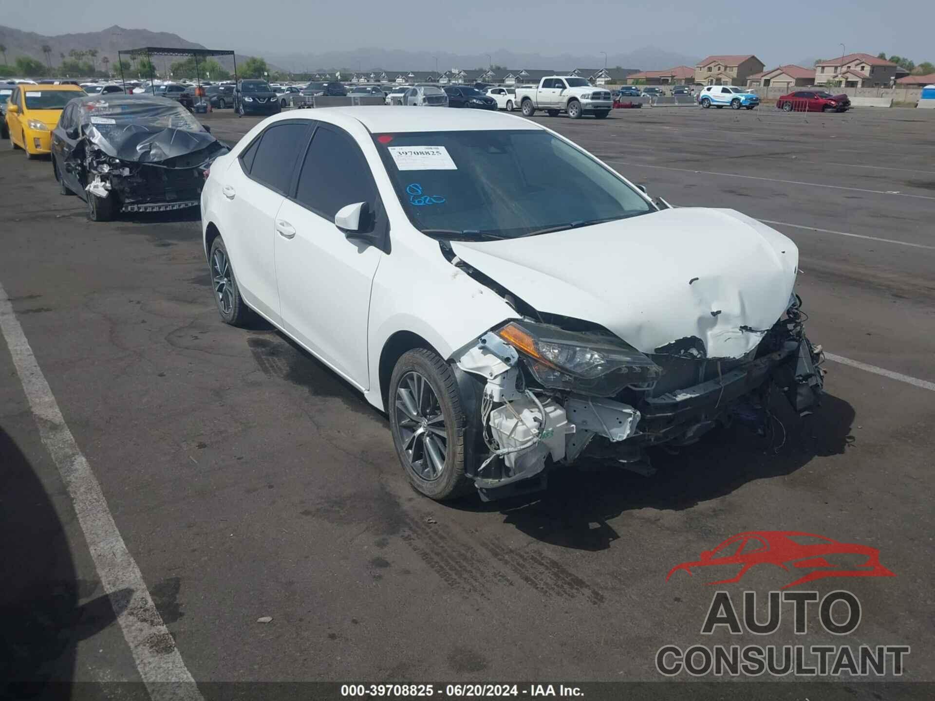 TOYOTA COROLLA 2018 - 5YFBURHEXJP753480
